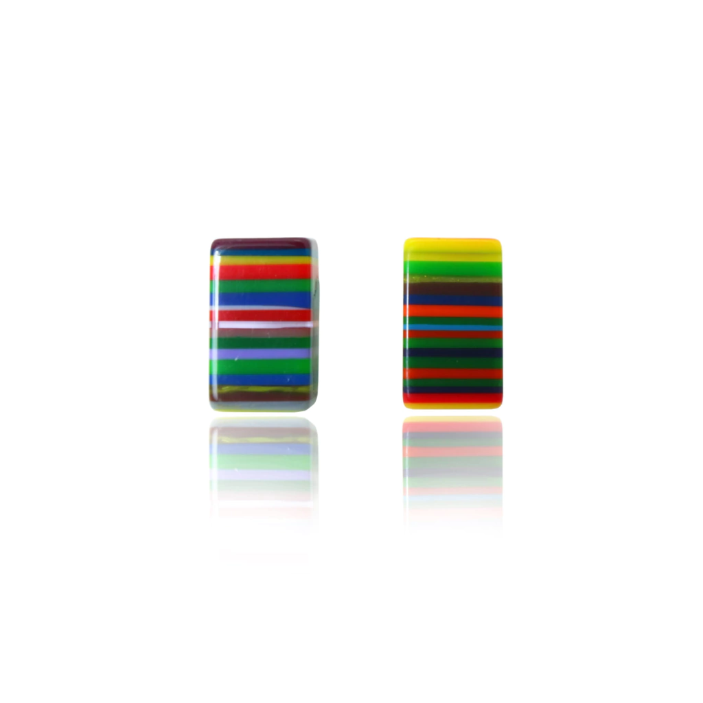 Sobral - Pop Art "Rachel" Resin Earrings ( 005198 )