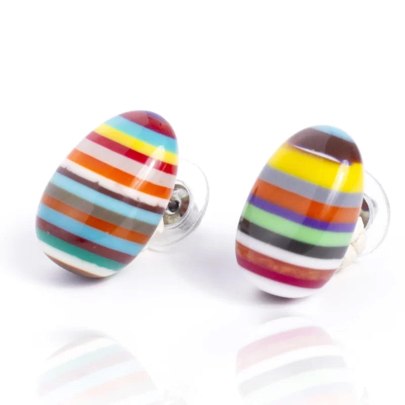 Sobral - Pop Art "New Habilis" Resin Earrings ( 005261 )