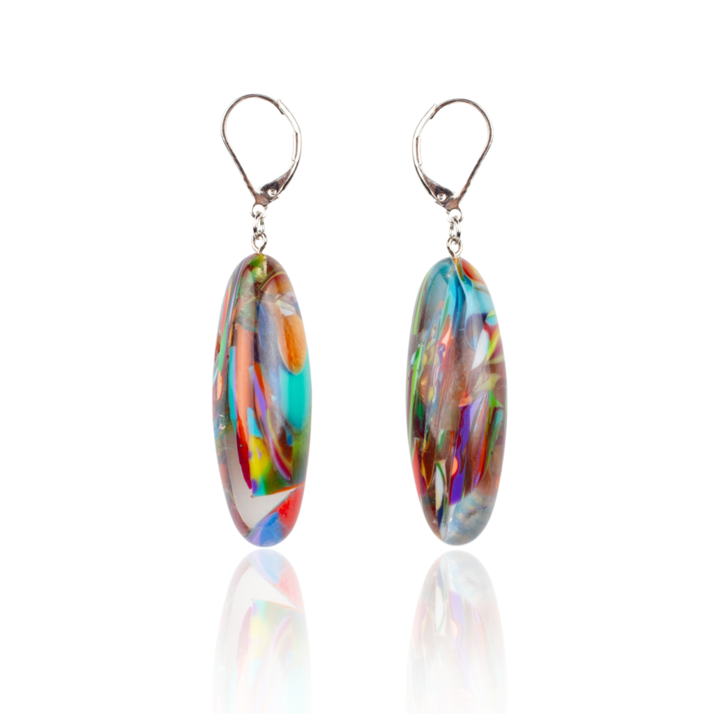 Sobral - Baru "Andy" Resin Earrings ( 005468 )