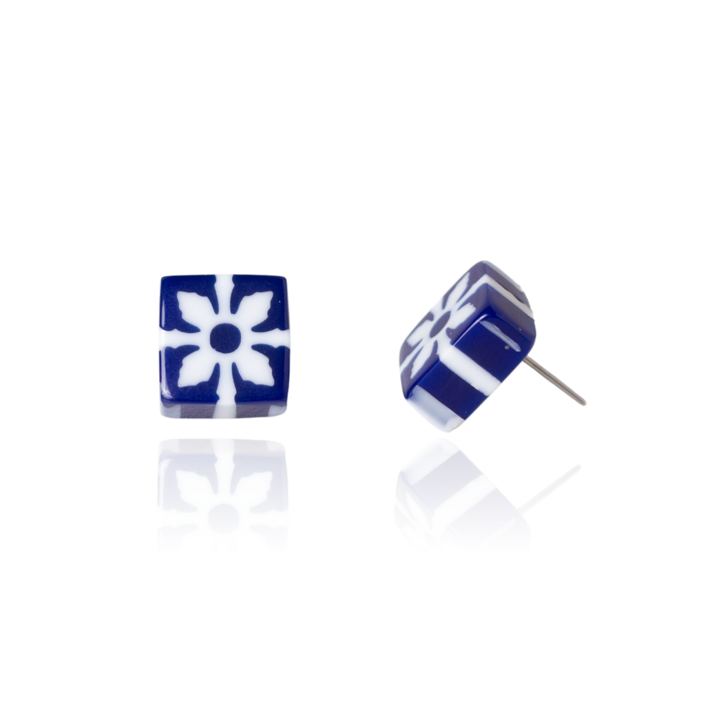 Sobral - Lisboa "Alfama" Resin Earrings ( 005475 )
