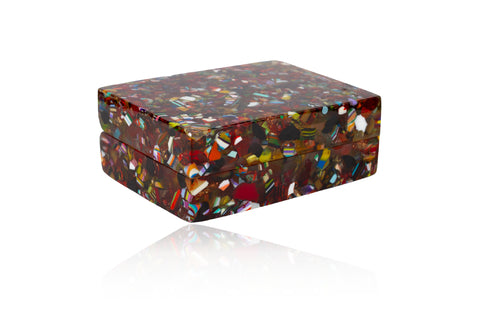 Sobral - Past Present "Encapsulada" Encapsulated Pieces Resin Jewellery Box ( 000303 )