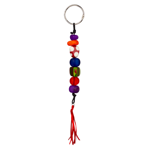 Sobral - Indiana "Mix Multicor" Resin Key Ring / Key Chain ( 000179 )