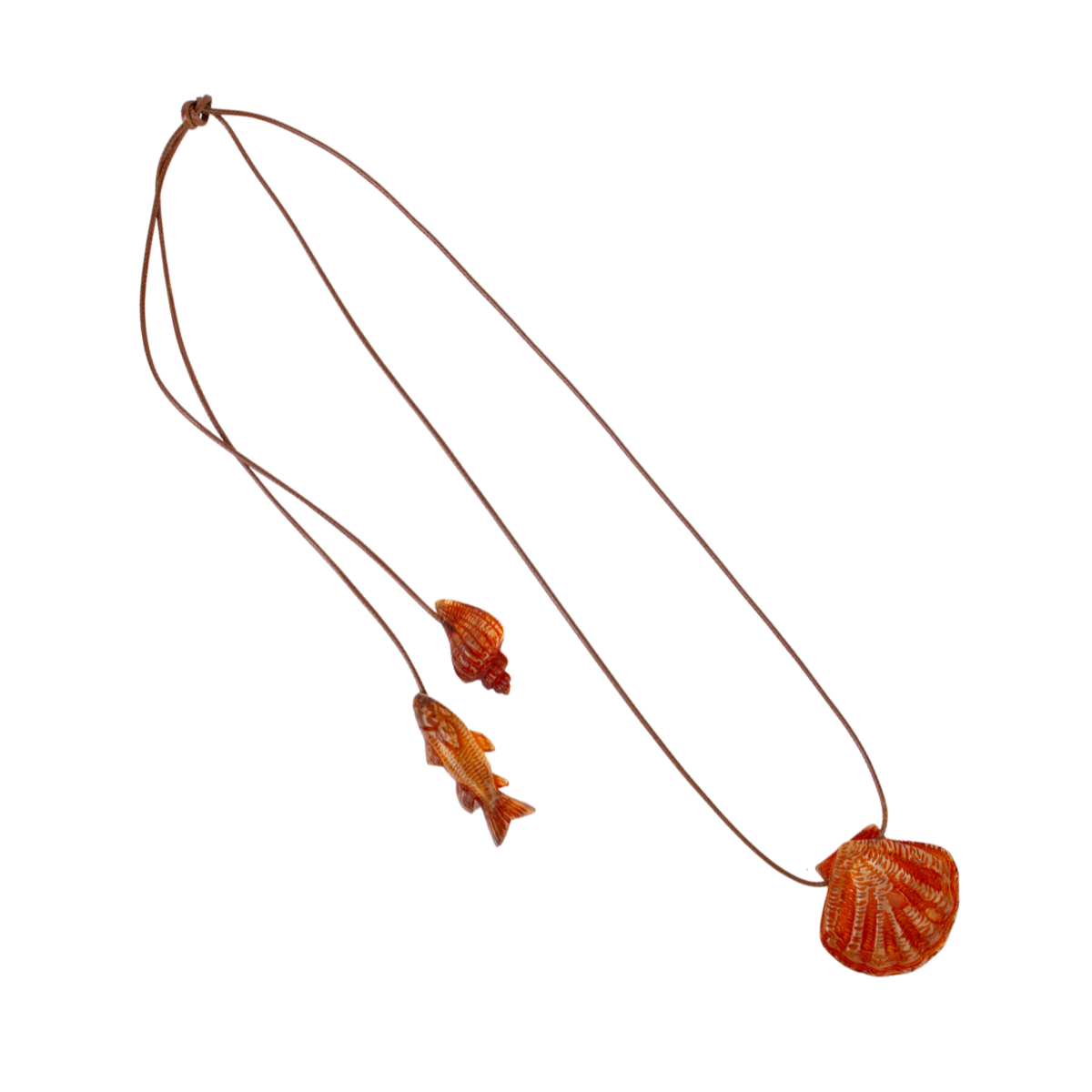 Sobral - Búzios "Praia dos Amores" Resin Necklace ( 000000 )