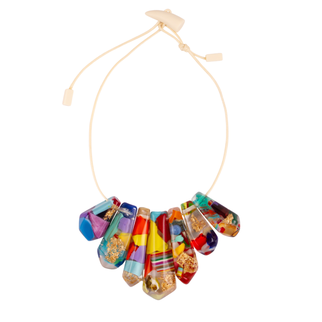 Sobral - Past Present "Acontecencias" Resin Necklace ( 004601 )