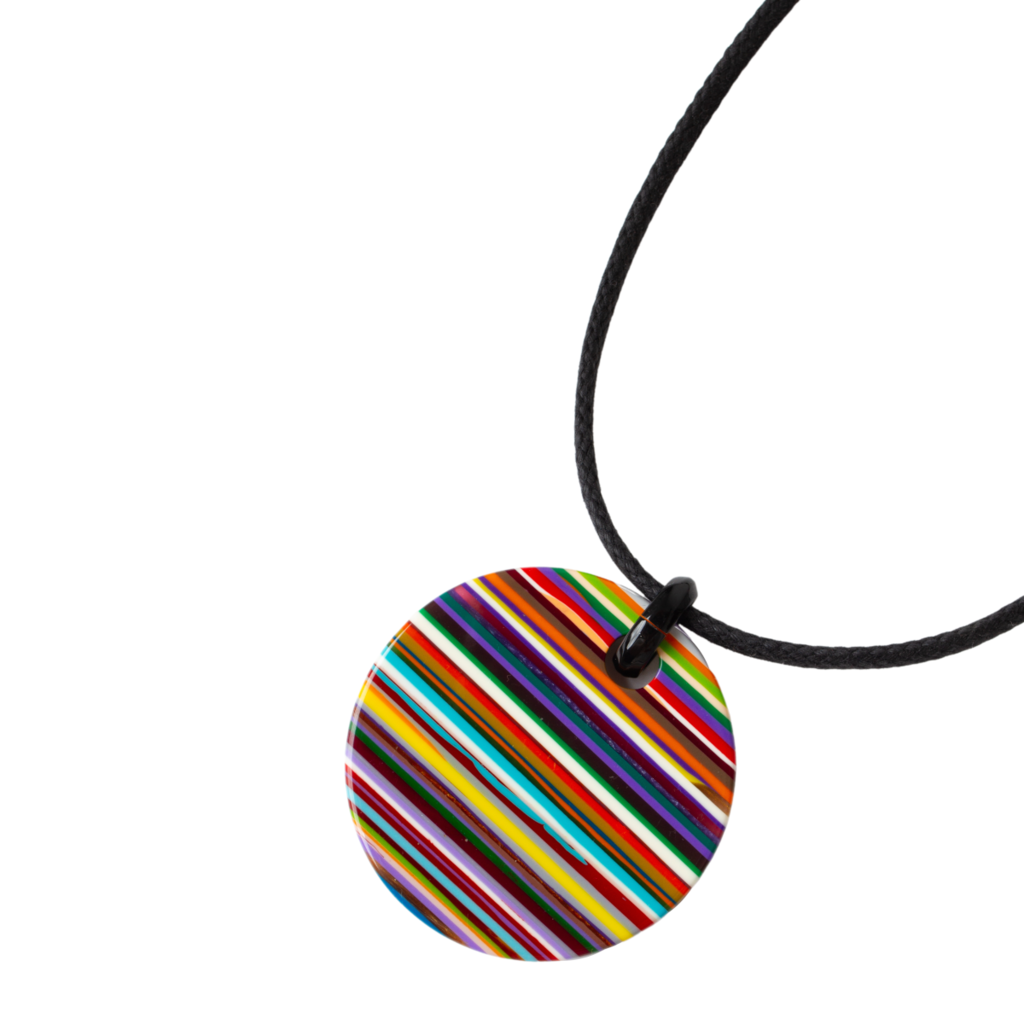 Sobral - Pop Art "Terra" Resin Necklace ( 005171 )