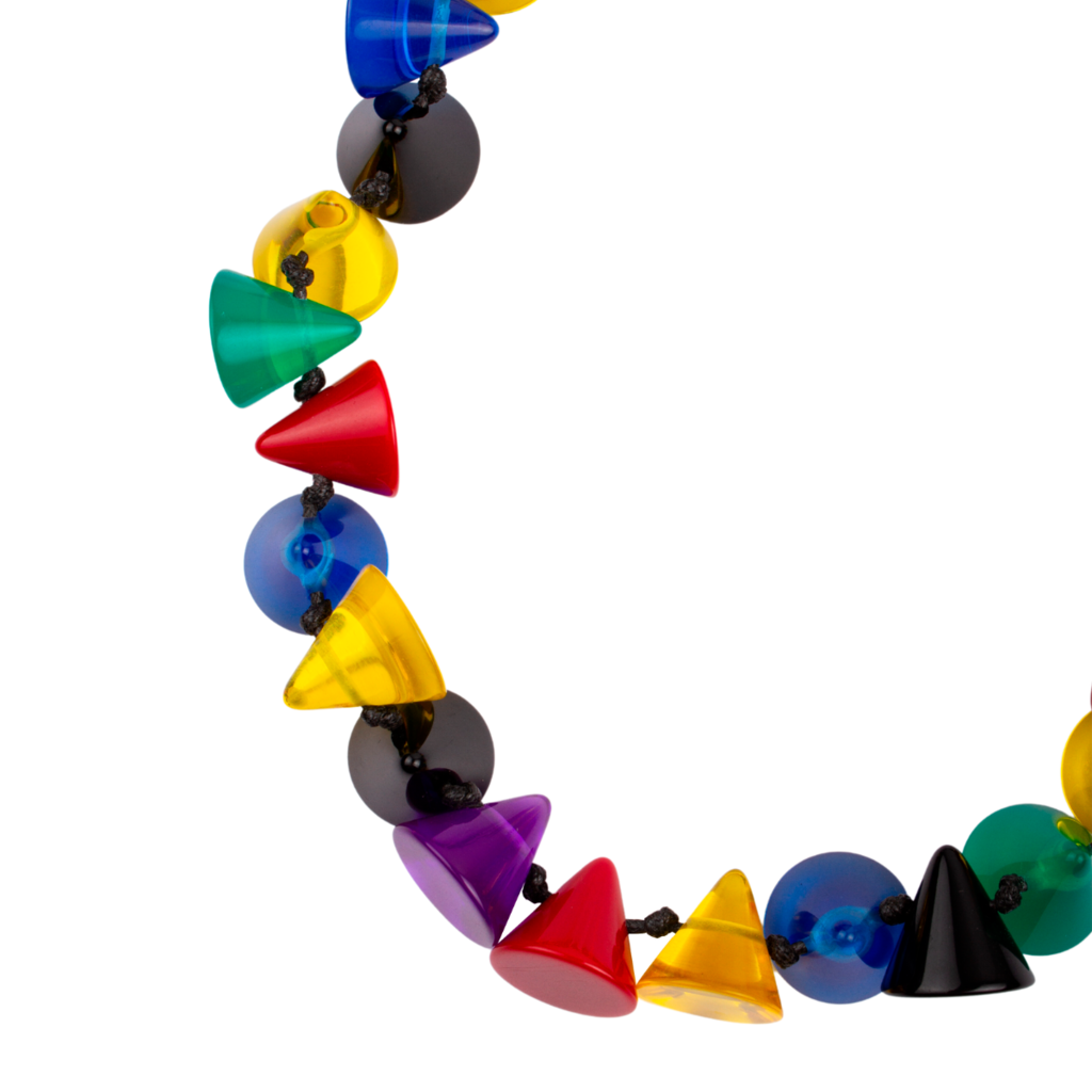 Sobral - Mix 2023 "Cones MD" Resin Necklace ( 005368 )