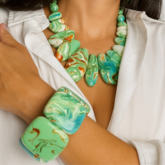 Sobral - Eteria "Marou" Resin Necklace ( 005422 )