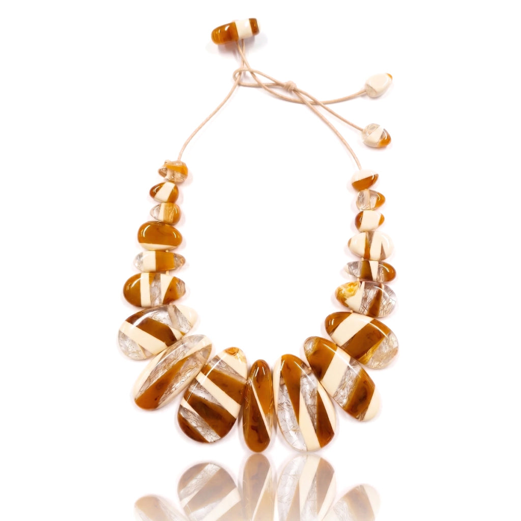Sobral - Memphis "Marou" Resin Necklace ( 005422 )