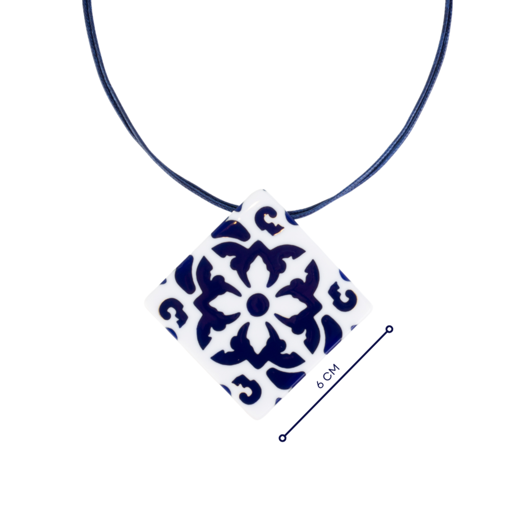 Sobral - Lisboa "Belém" Resin Necklace ( 005484 )
