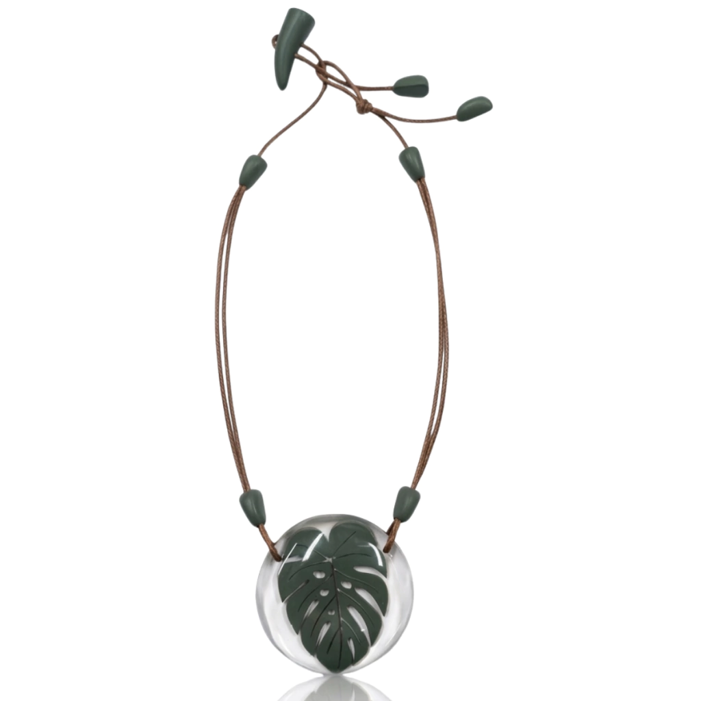 Sobral - Costela de Adão "Eva" Resin Necklace ( 005029 )