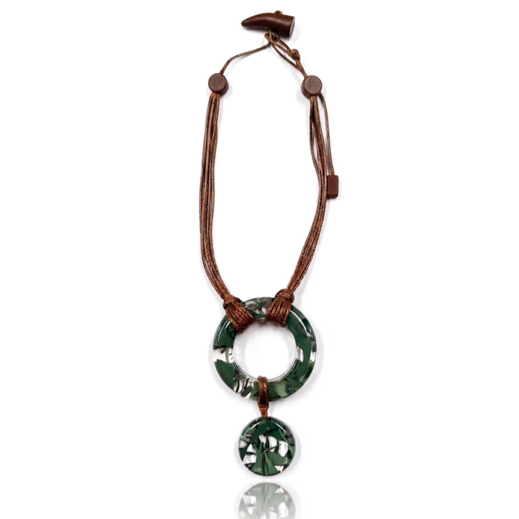 Sobral - Costela de Adão "Adão" Resin Necklace ( 005532 )
