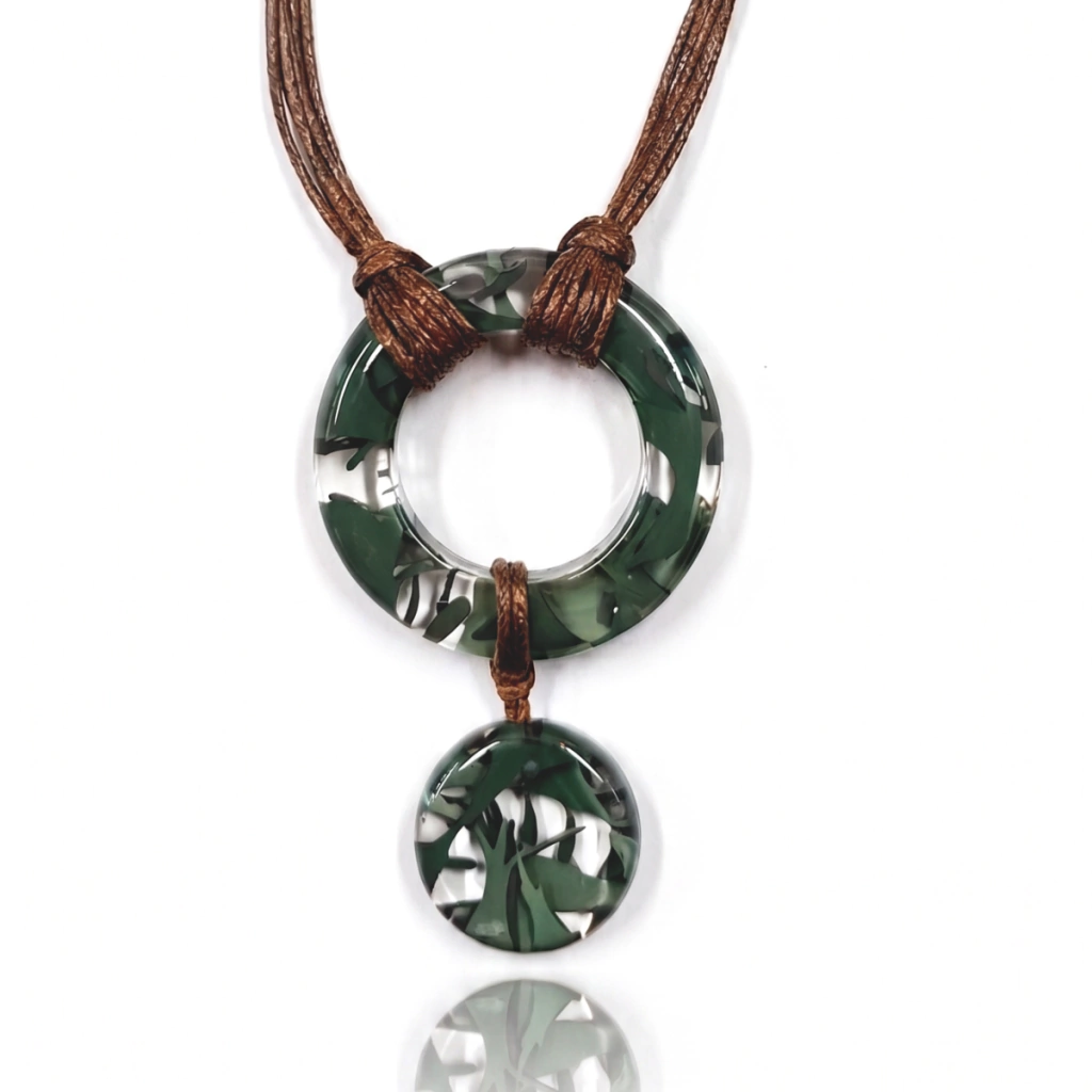 Sobral - Costela de Adão "Adão" Resin Necklace ( 005532 )