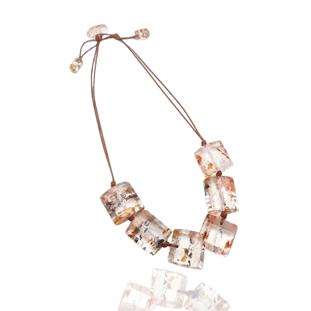 Sobral - Minas Gerais "Capitólio" Resin Necklace ( 005544 )