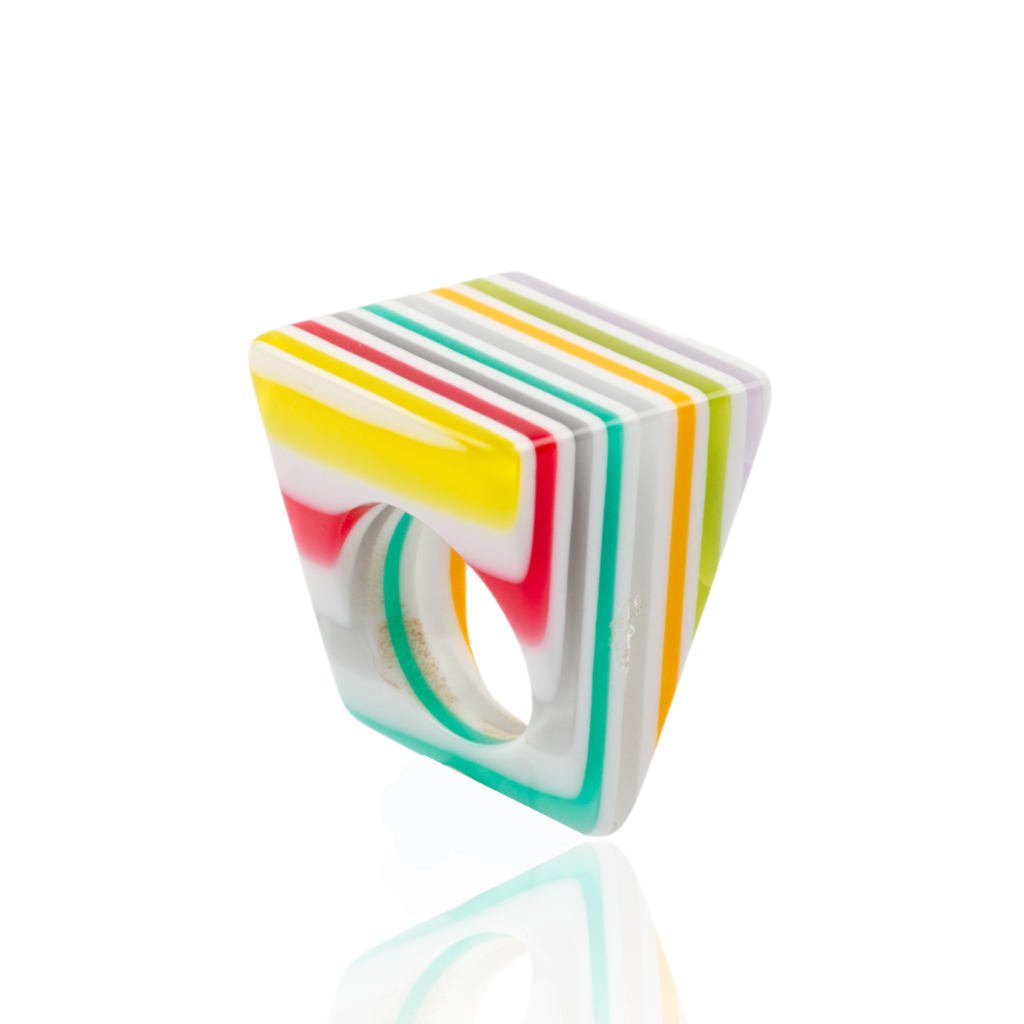 Sobral - Candy Pop "Fizz" Resin Ring ( 005400 ) - Size UK O / US 7.5