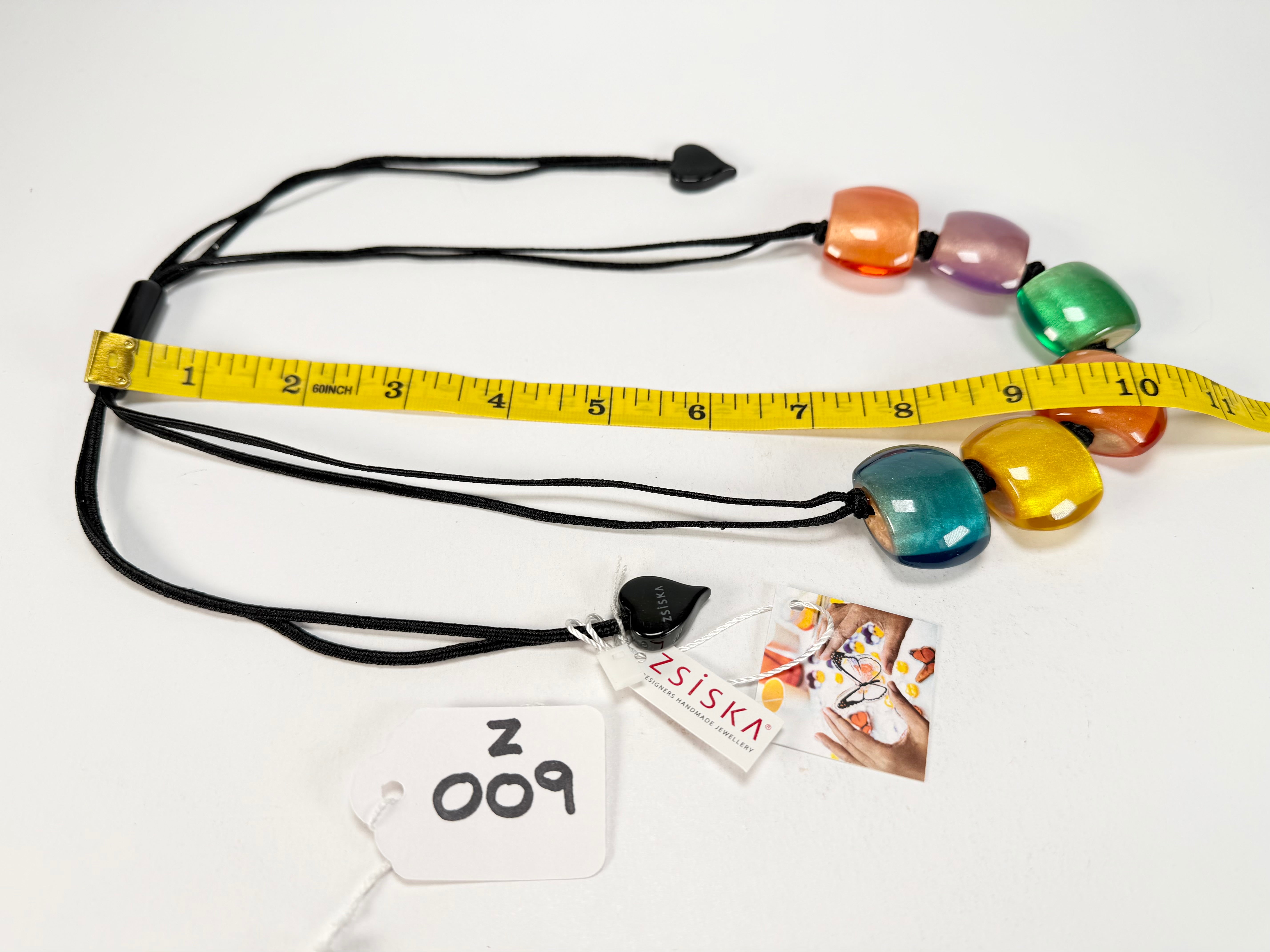 Zsiska - Bellissima 6 Bead 2026 Spectrum Resin Necklace ( 72401050599Q06 )