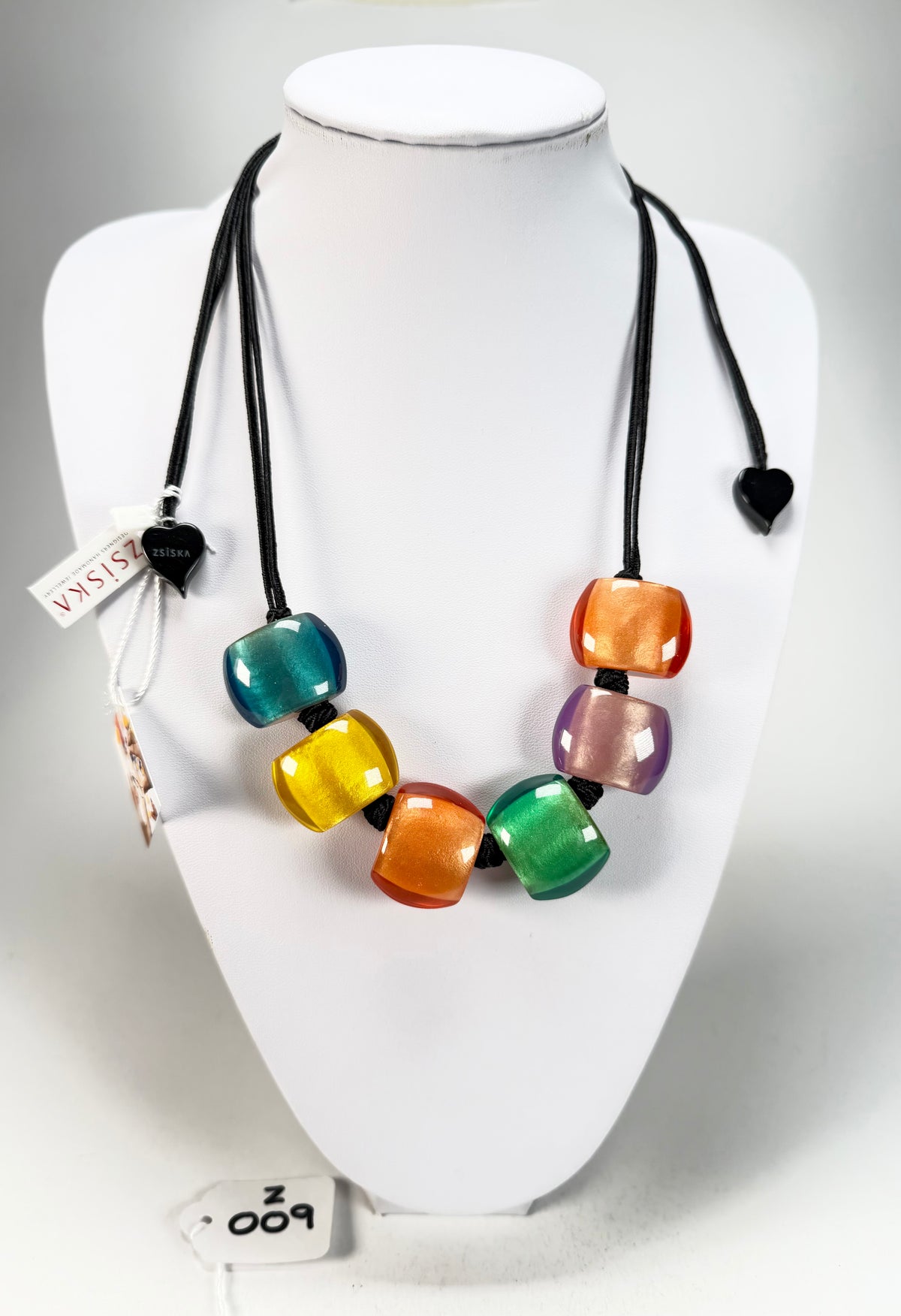 Zsiska - Bellissima 6 Bead 2026 Spectrum Resin Necklace ( 72401050599Q06 )