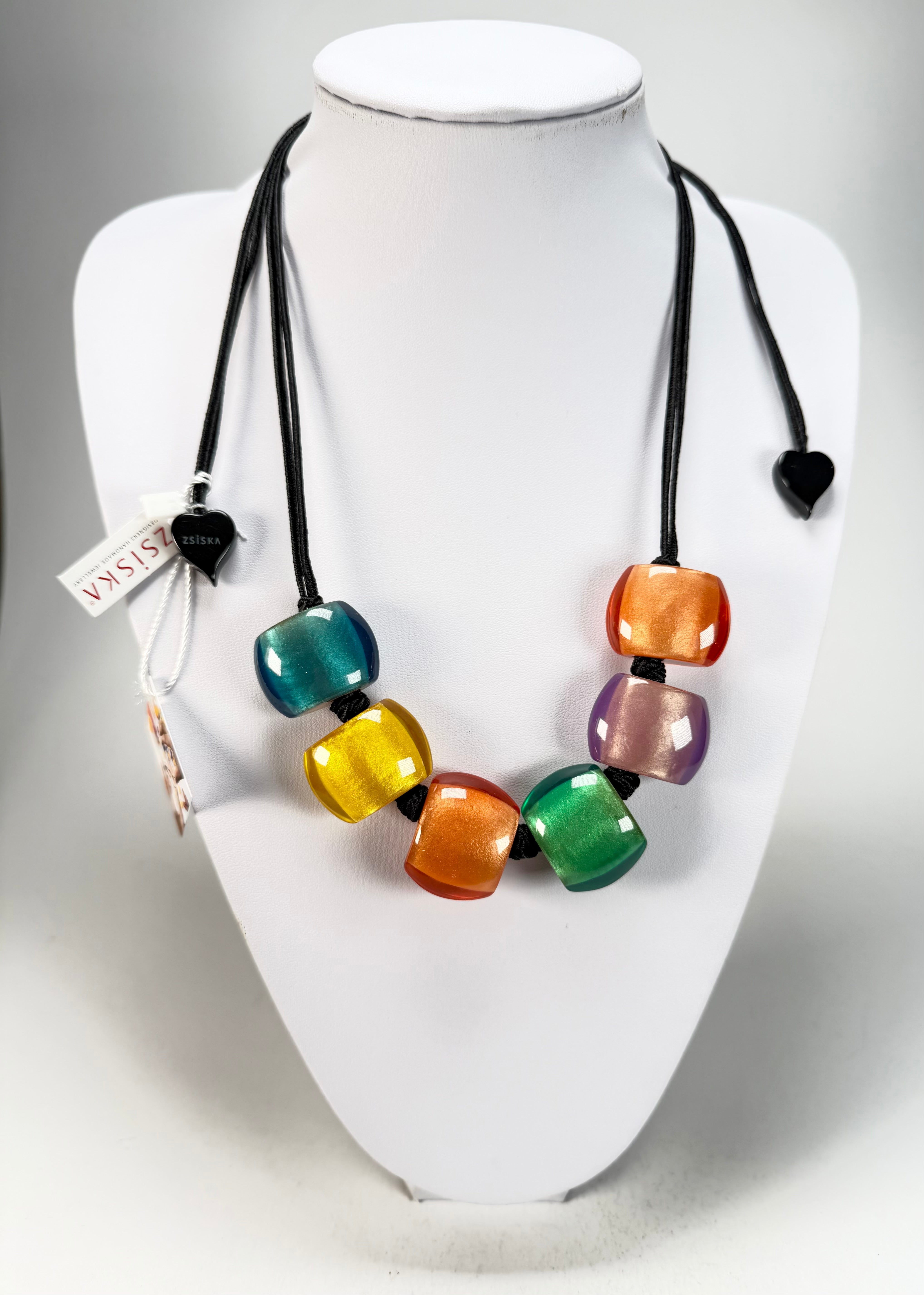 Zsiska - Bellissima 6 Bead 2026 Spectrum Resin Necklace ( 72401050599Q06 )
