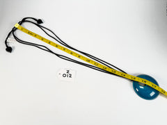 Zsiska - Colourful Statement "Pendant" Turquoise Resin Necklace ( 40102049224Q00 )