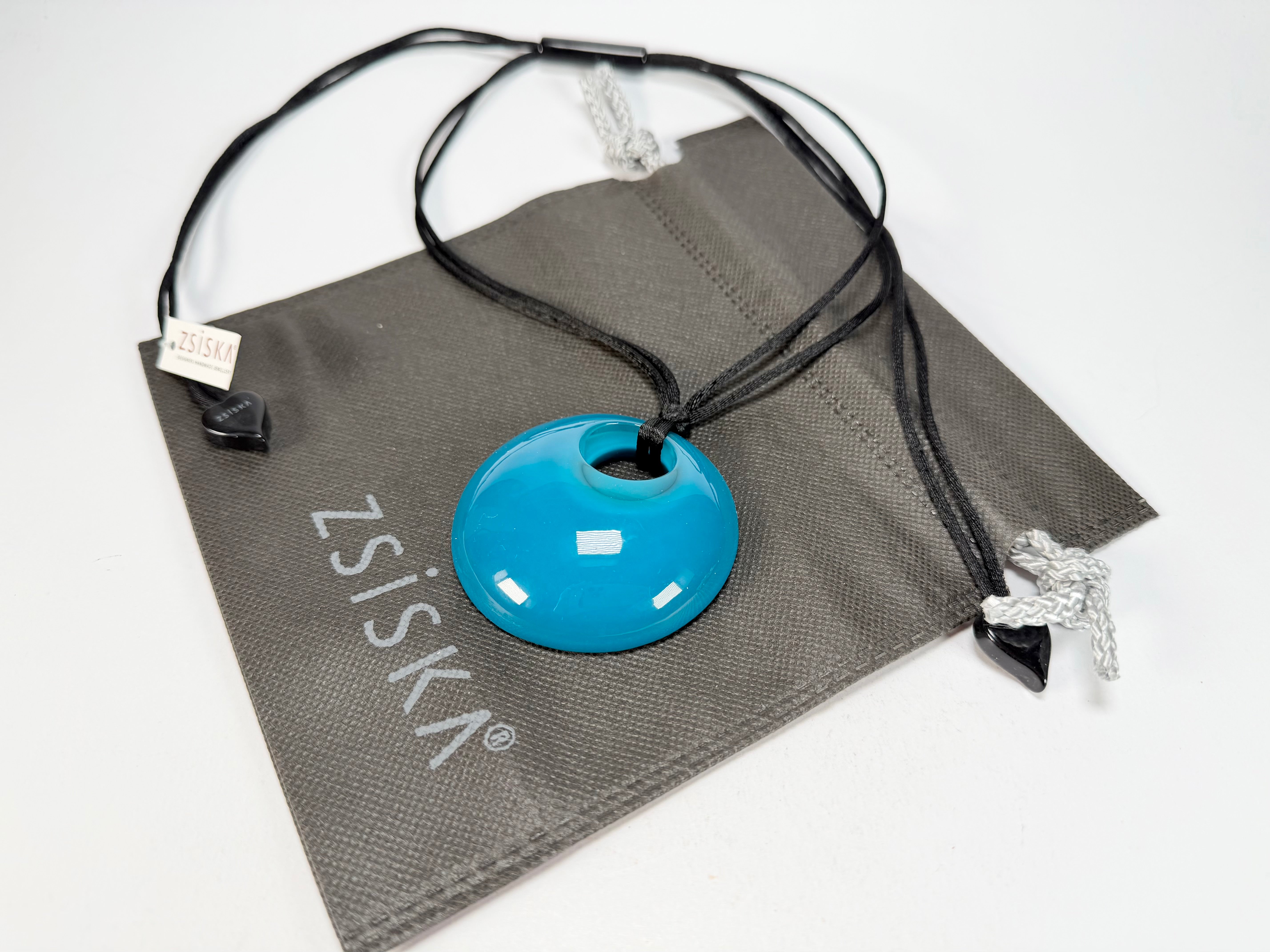 Zsiska - Colourful Statement "Pendant" Turquoise Resin Necklace ( 40102049224Q00 )