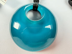 Zsiska - Colourful Statement "Pendant" Turquoise Resin Necklace ( 40102049224Q00 )