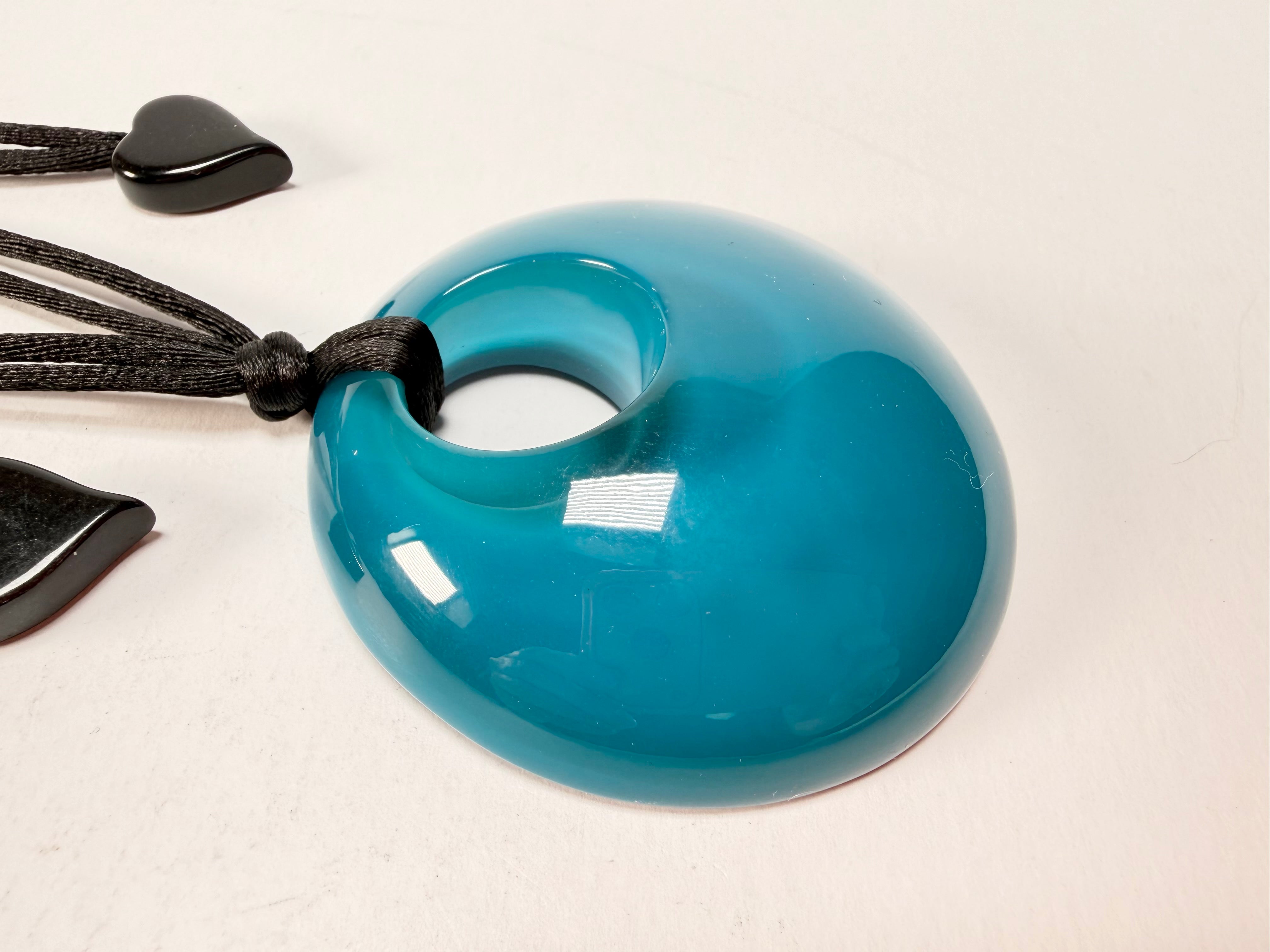 Zsiska - Colourful Statement "Pendant" Turquoise Resin Necklace ( 40102049224Q00 )