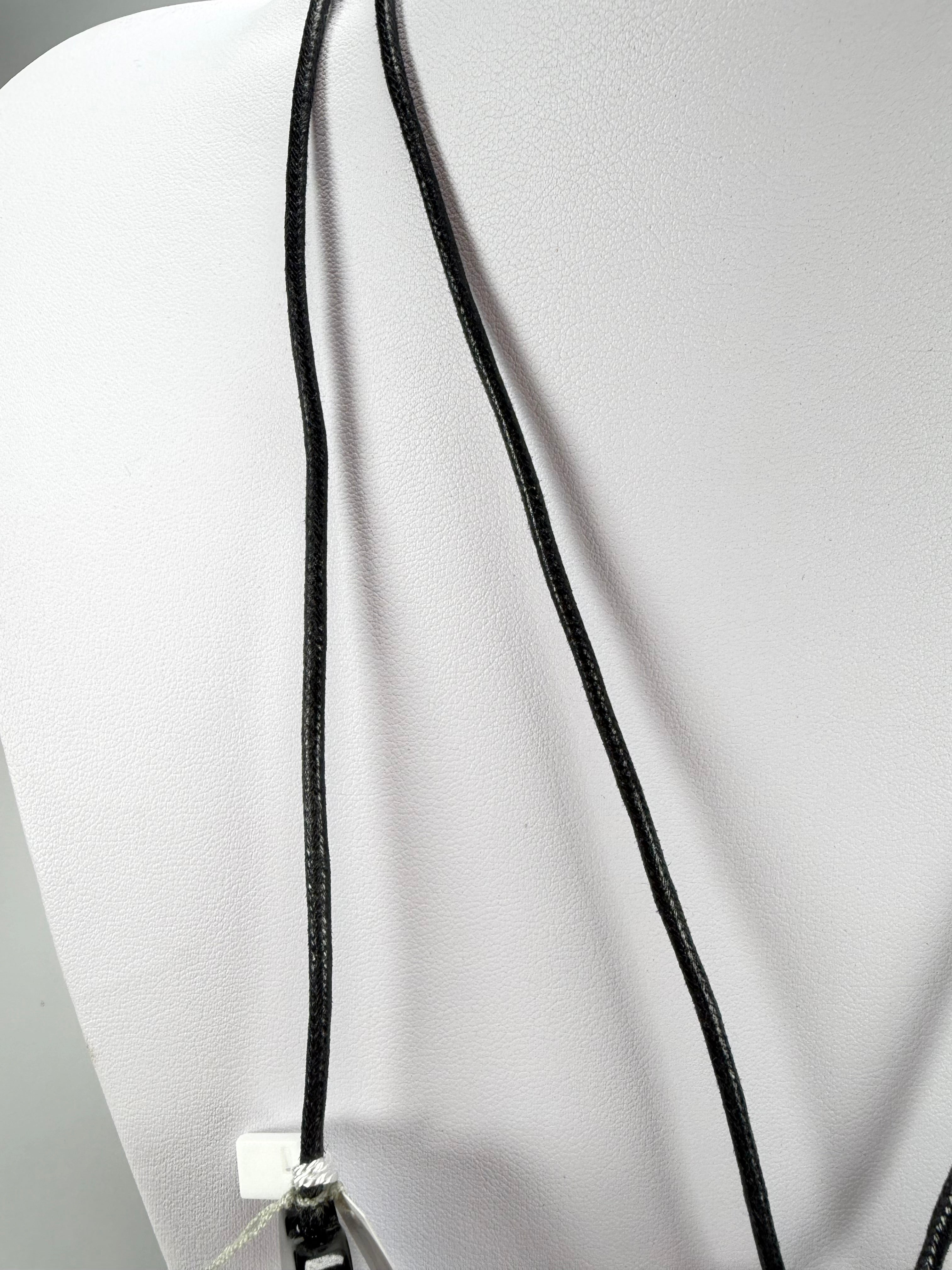 Zsiska - Colourful Statement Hot Pink Donut Pendant Resin Necklace ( 40102249017Q00 )