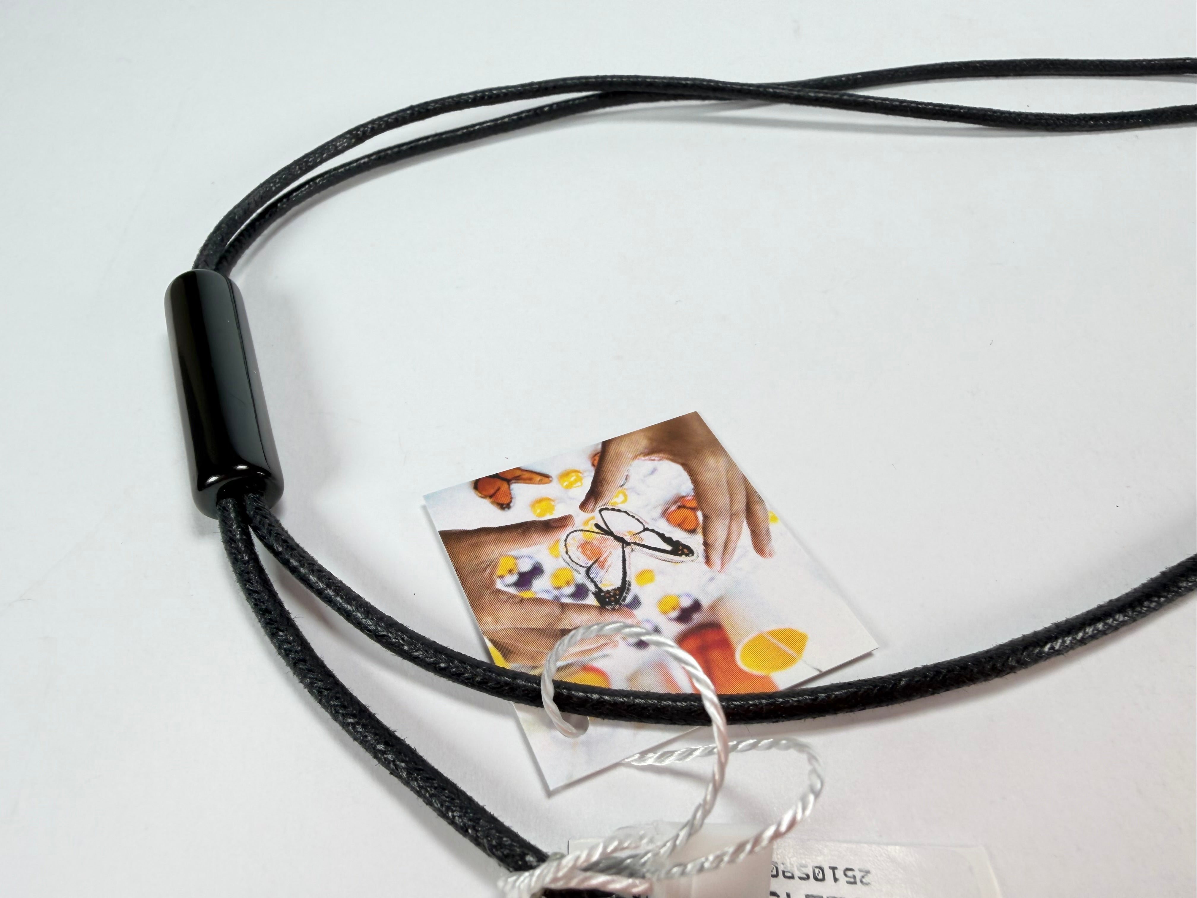 Zsiska - Colourful Statement Hot Pink Donut Pendant Resin Necklace ( 40102249017Q00 )