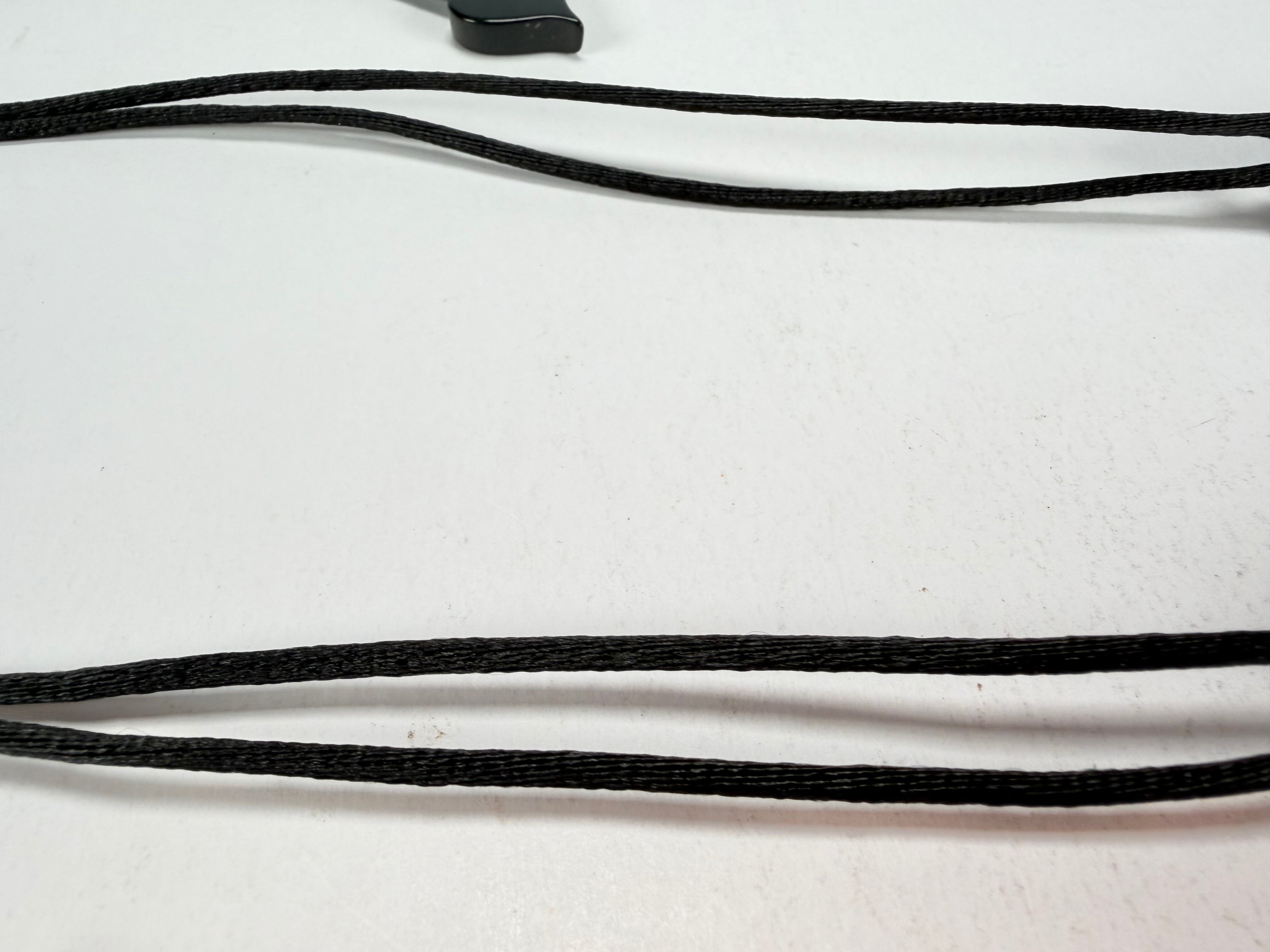 Zsiska - Radiance 7 Bead Black & Gold Resin Necklace ( 8000101GF01Q07 )