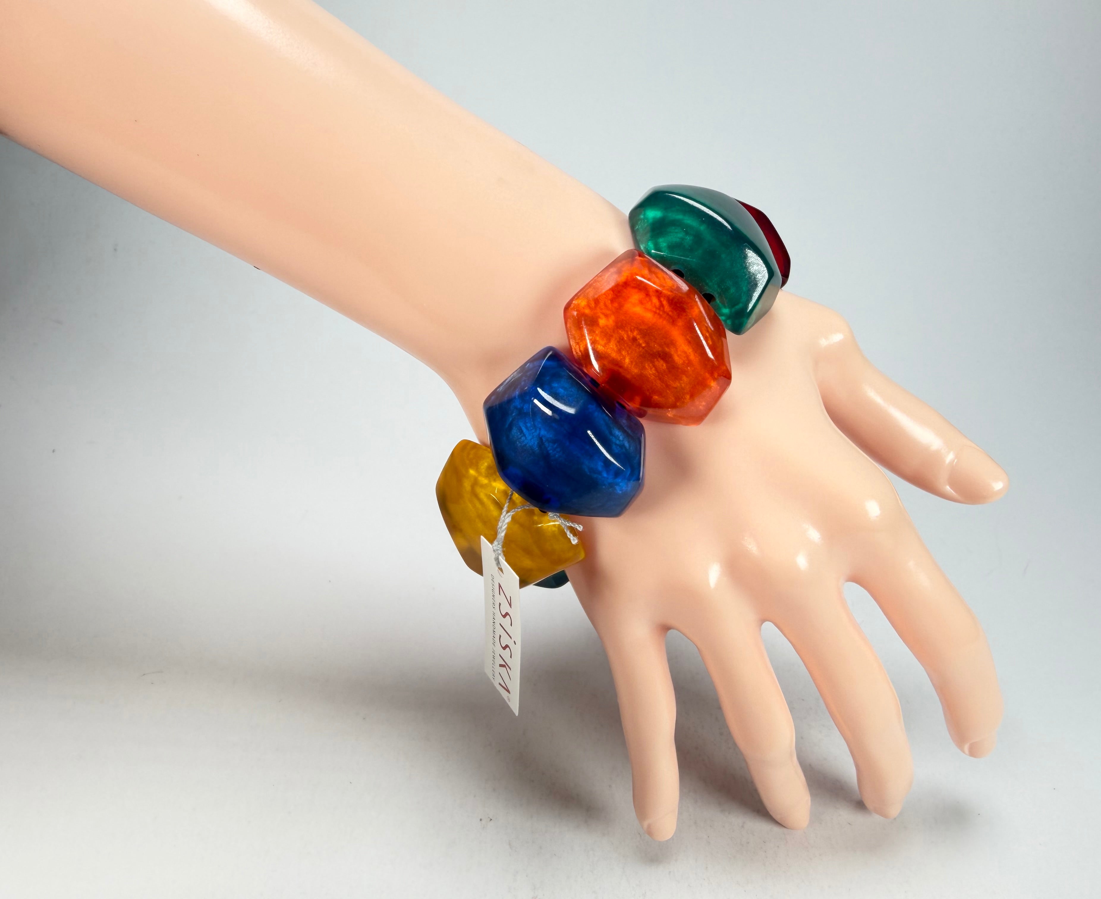 Zsiska – Rock Candy "Prue Leith" Mix Colours Bracelet ( P210301MIX1Q0L )