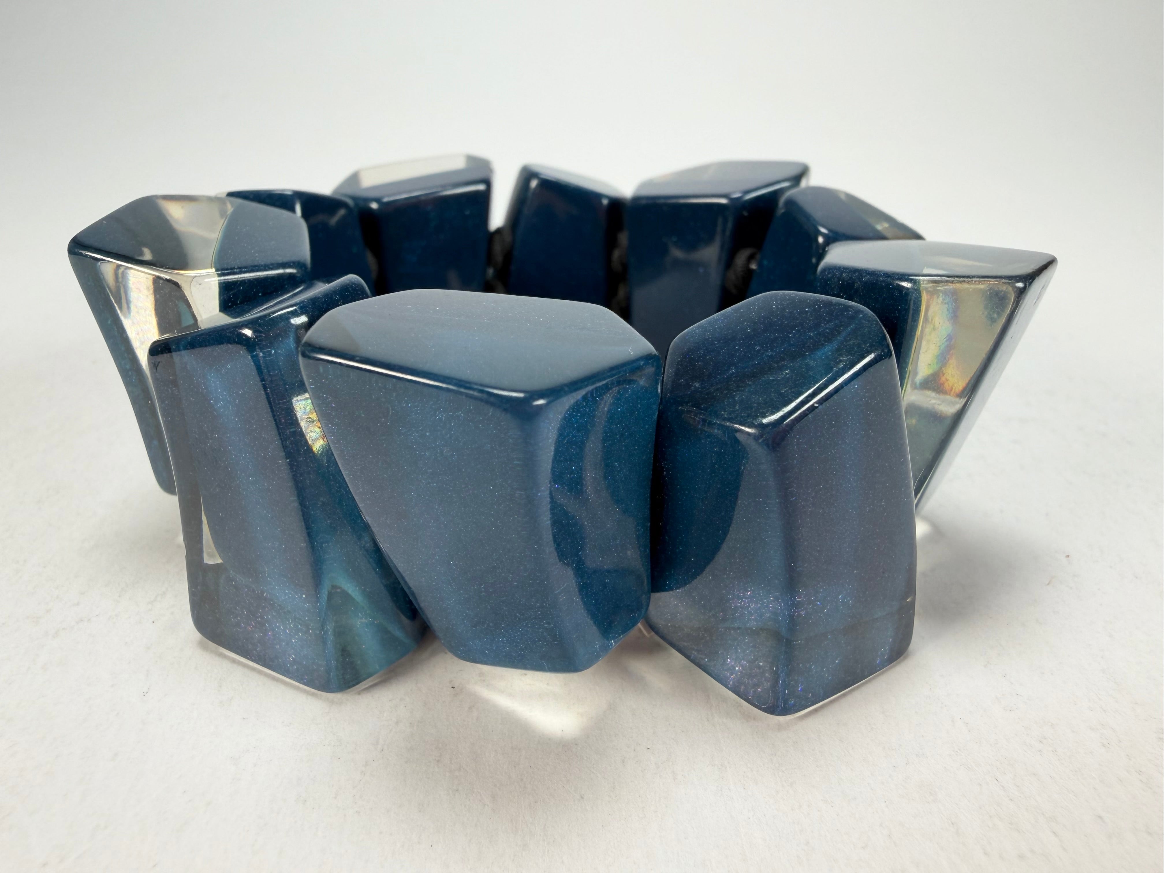 Zsiska - Emocion Blue Large Resin Bracelet ( 91503019266Q0L )
