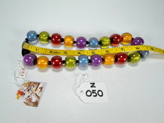 Zsiska - Colourful Beads 20 Bead New Spectrum Resin Necklace ( 40101170499Q20 )