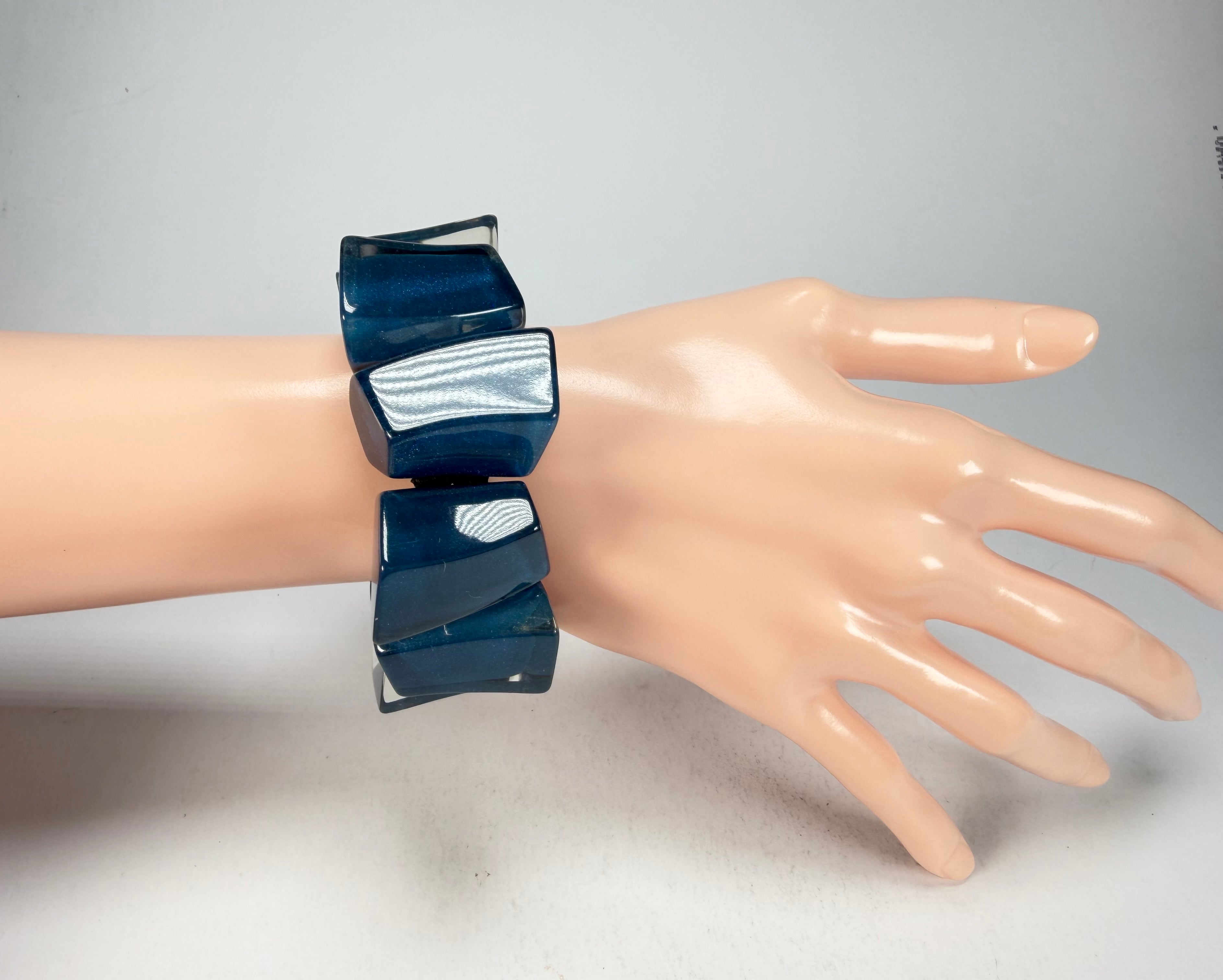 Zsiska - Emocion Blue Large Resin Bracelet ( 91503019266Q0L )
