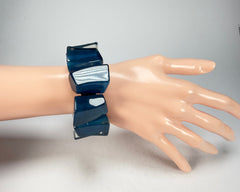 Zsiska - Emocion Blue Large Resin Bracelet ( 91503019266Q0L )