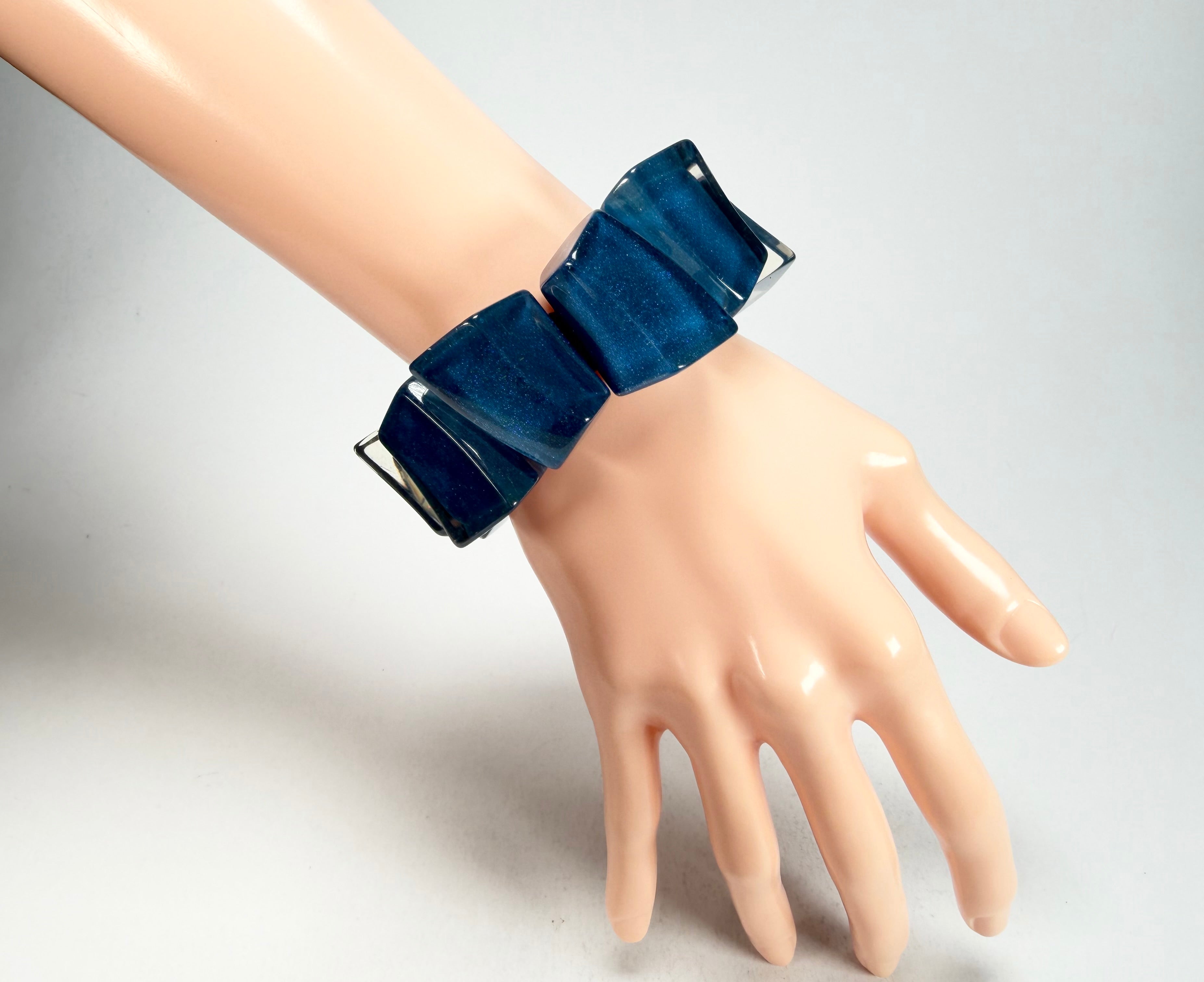 Zsiska - Emocion Blue Large Resin Bracelet ( 91503019266Q0L )