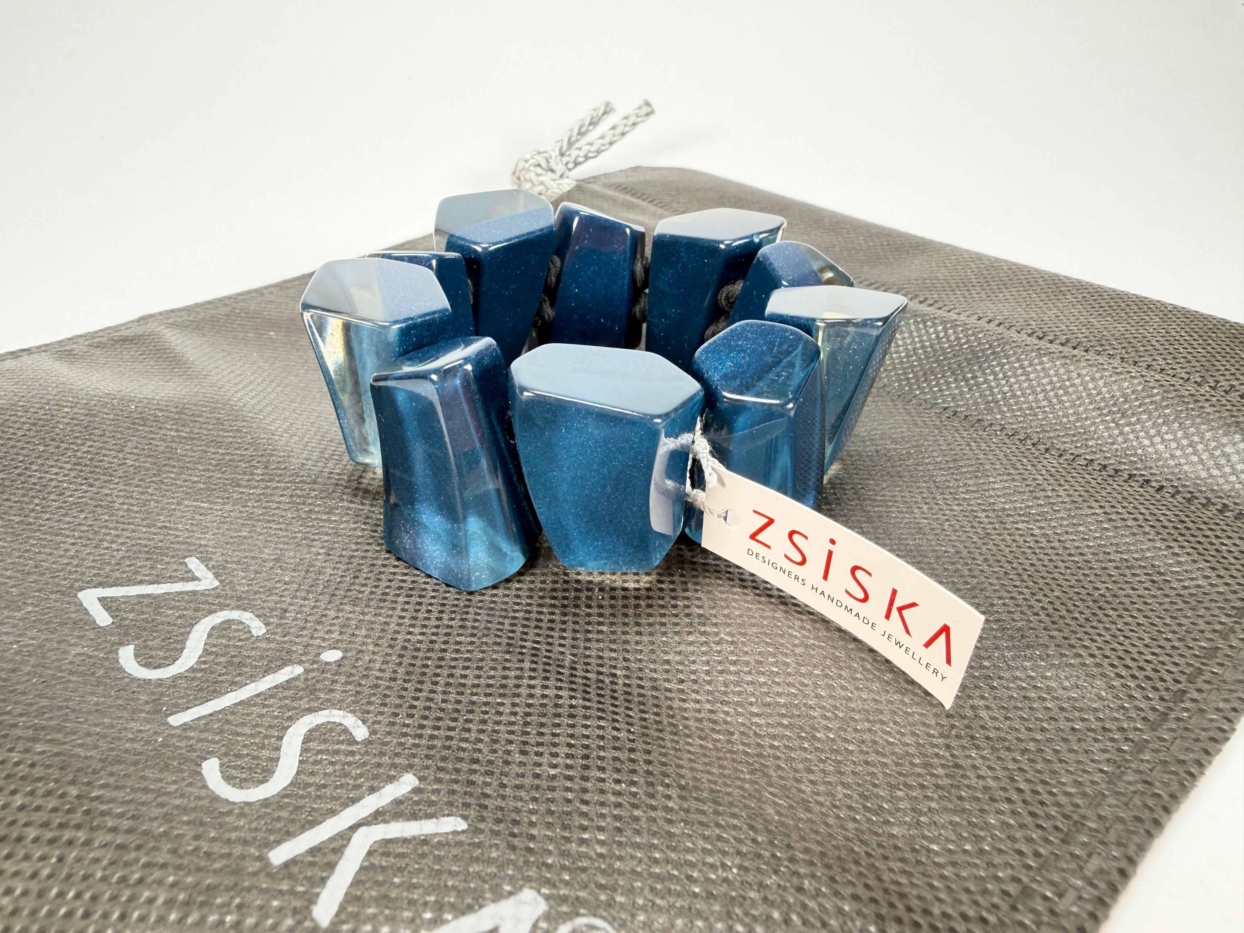 Zsiska - Emocion Blue Large Resin Bracelet ( 91503019266Q0L )
