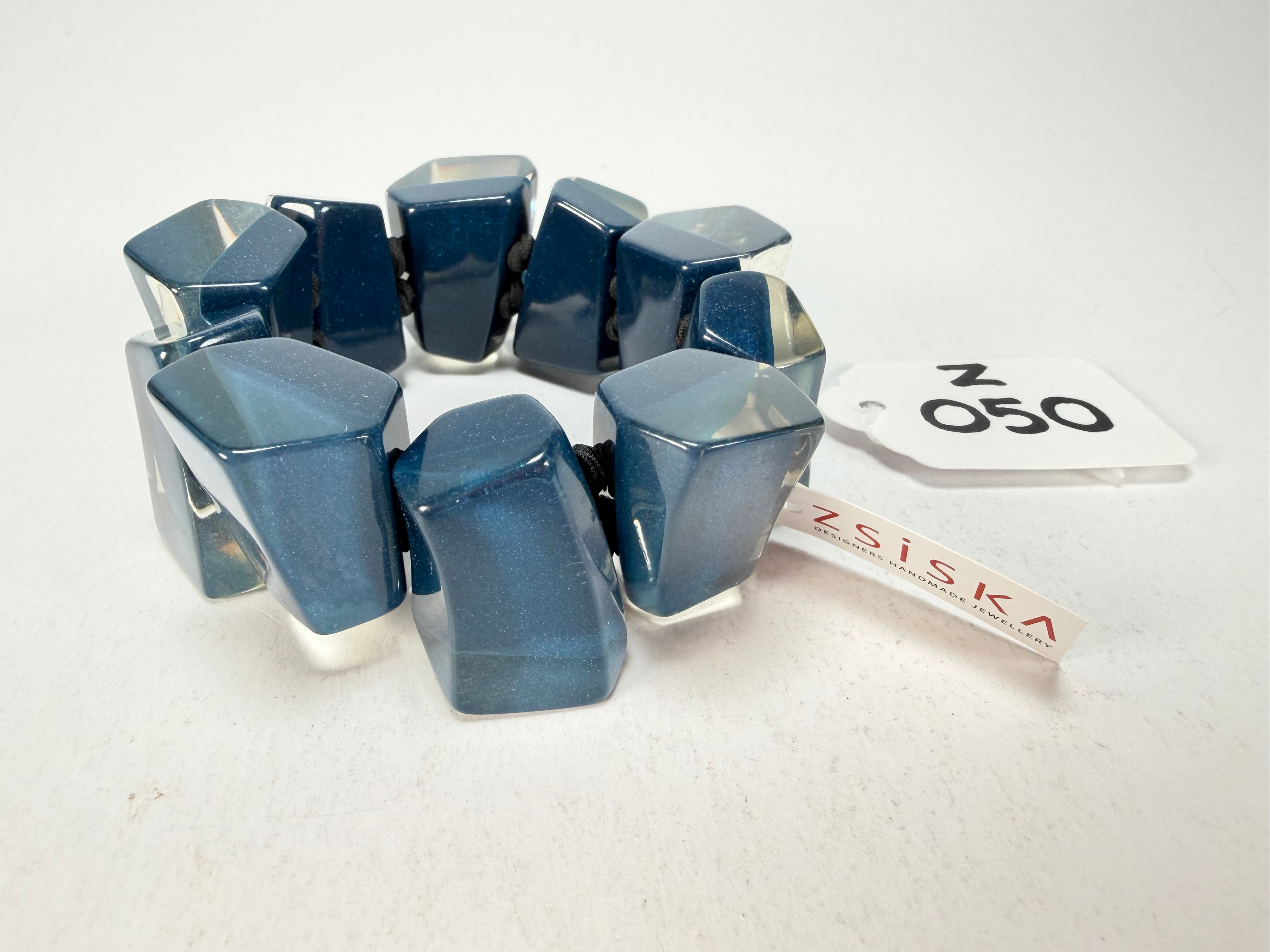 Zsiska - Emocion Blue Large Resin Bracelet ( 91503019266Q0L )