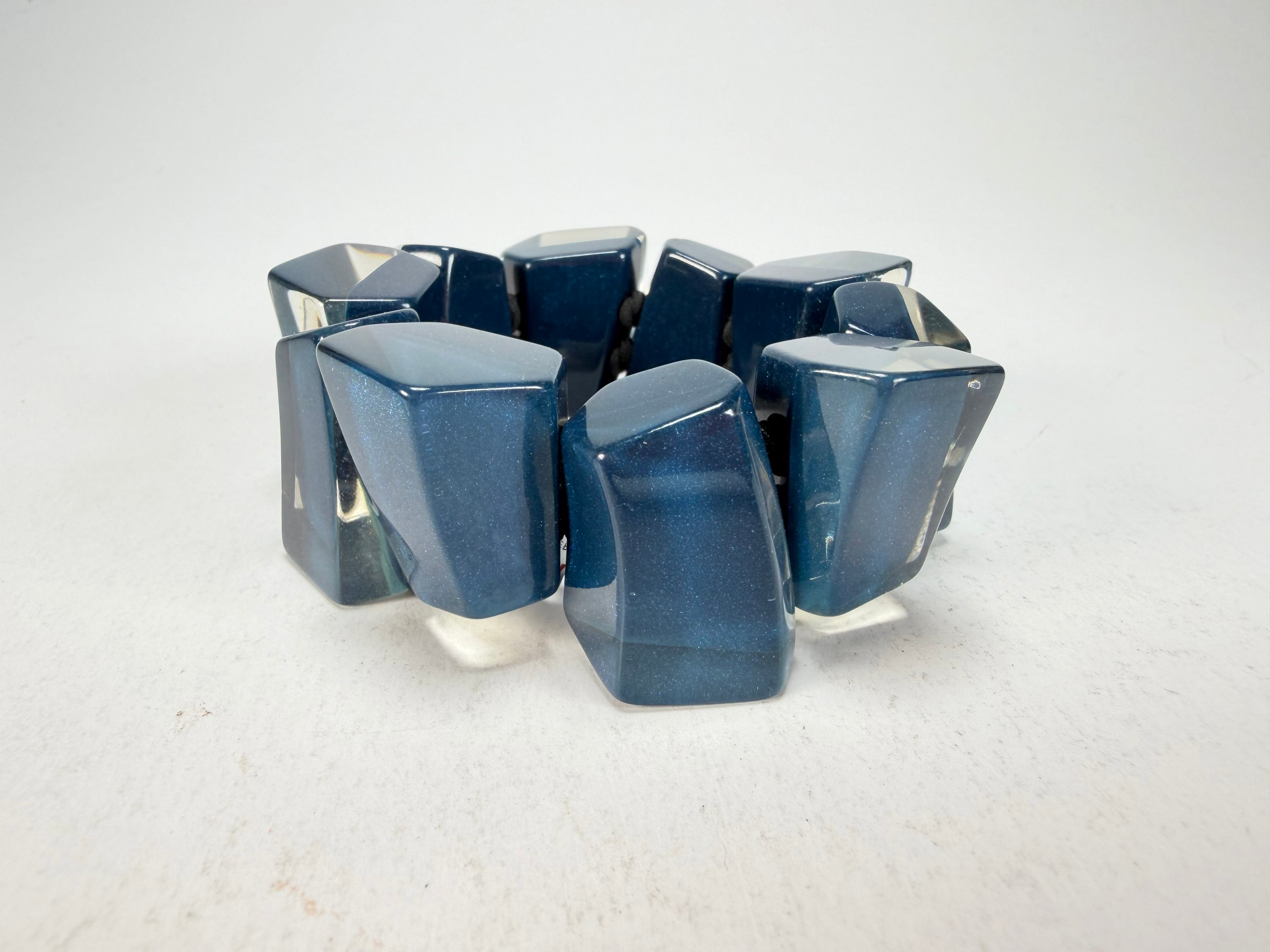 Zsiska - Emocion Blue Large Resin Bracelet ( 91503019266Q0L )