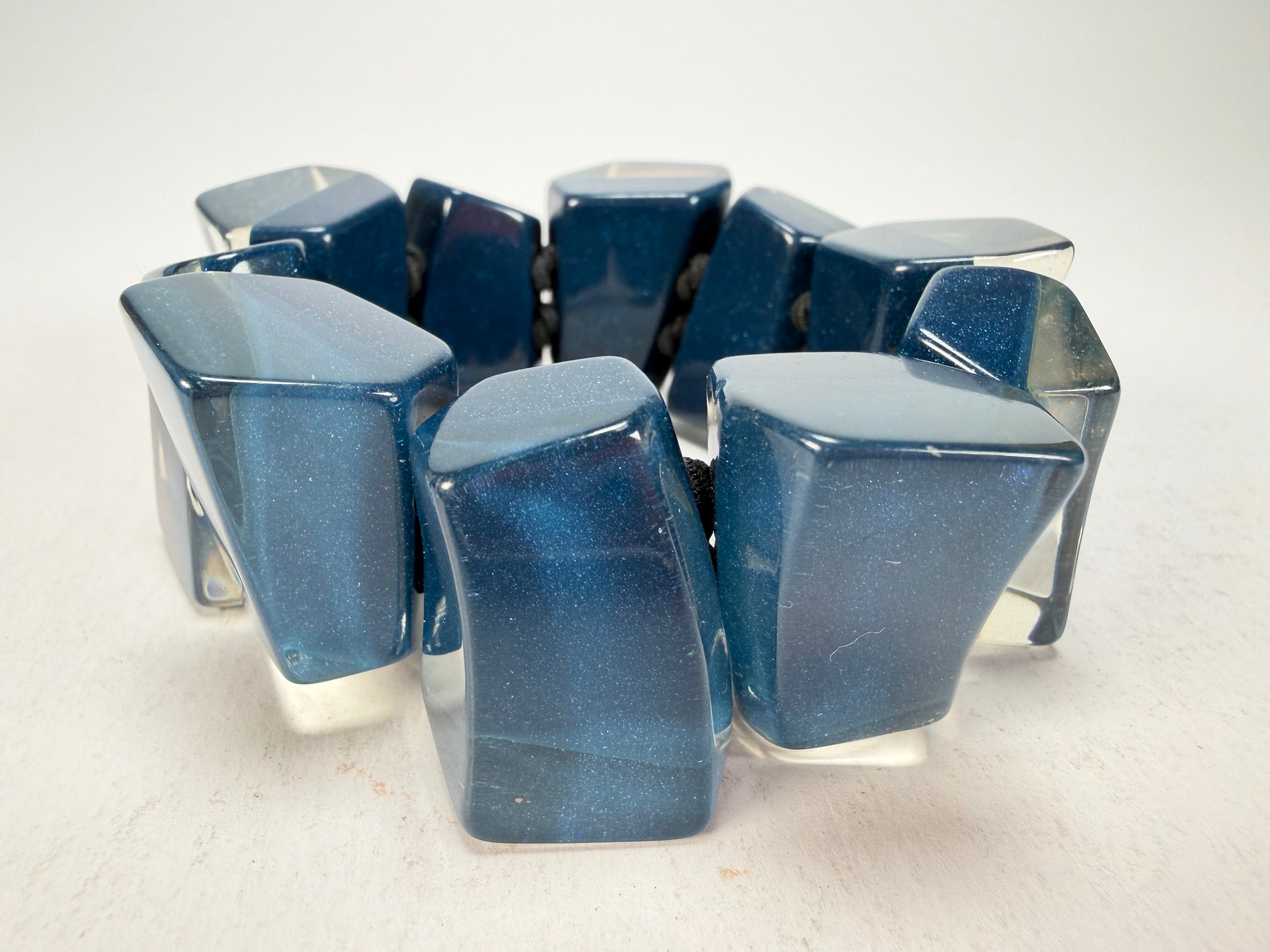 Zsiska - Emocion Blue Large Resin Bracelet ( 91503019266Q0L )