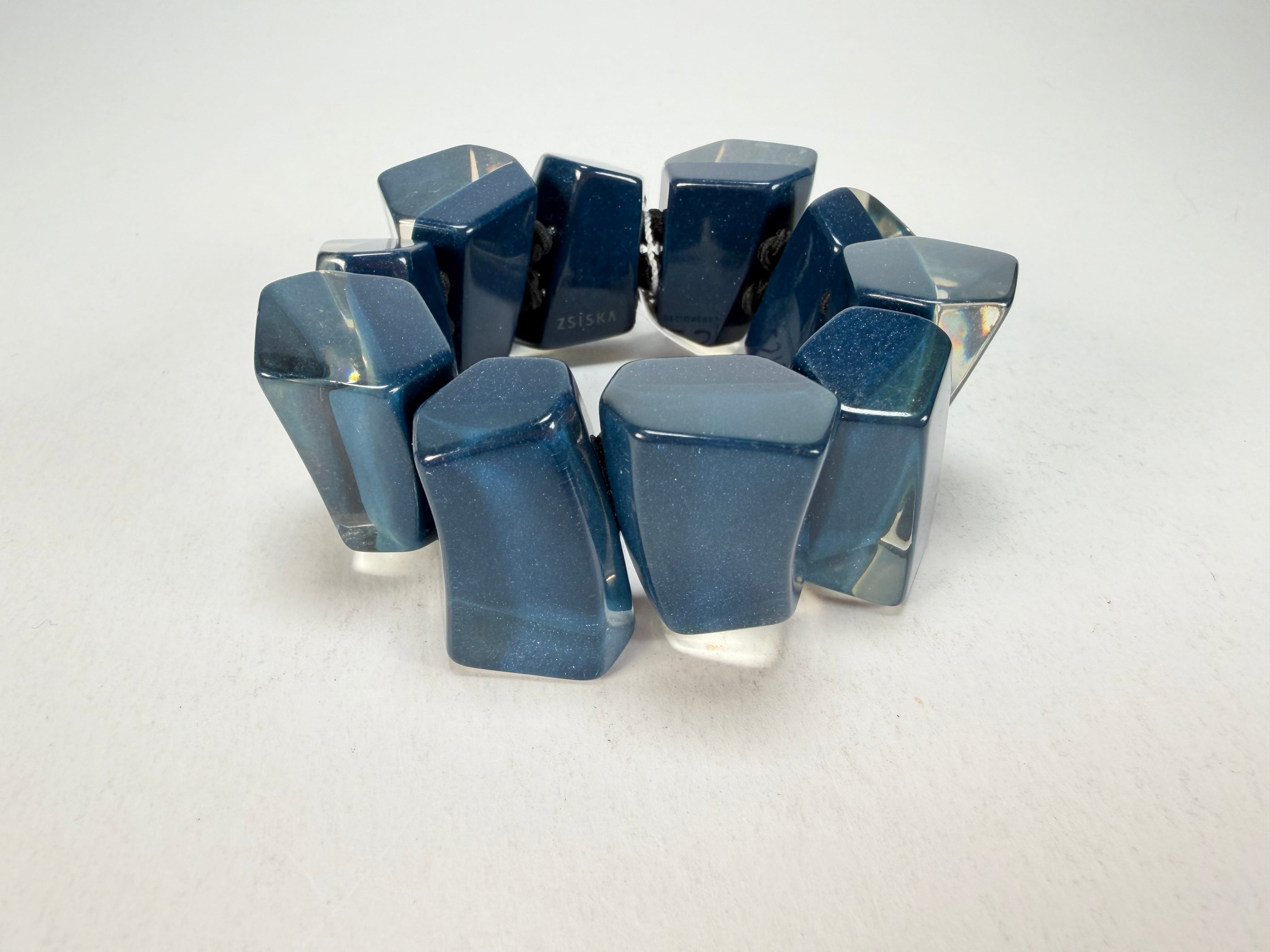 Zsiska - Emocion Blue Large Resin Bracelet ( 91503019266Q0L )