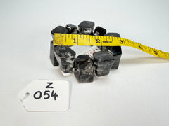 Zsiska - Emocion Marble Black Large Resin Bracelet ( 9150301MBLAQ0L )