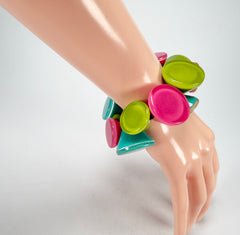 Zsiska - Joy Cool Colours Medium Resin Bracelet ( P150301TOY3Q0M )