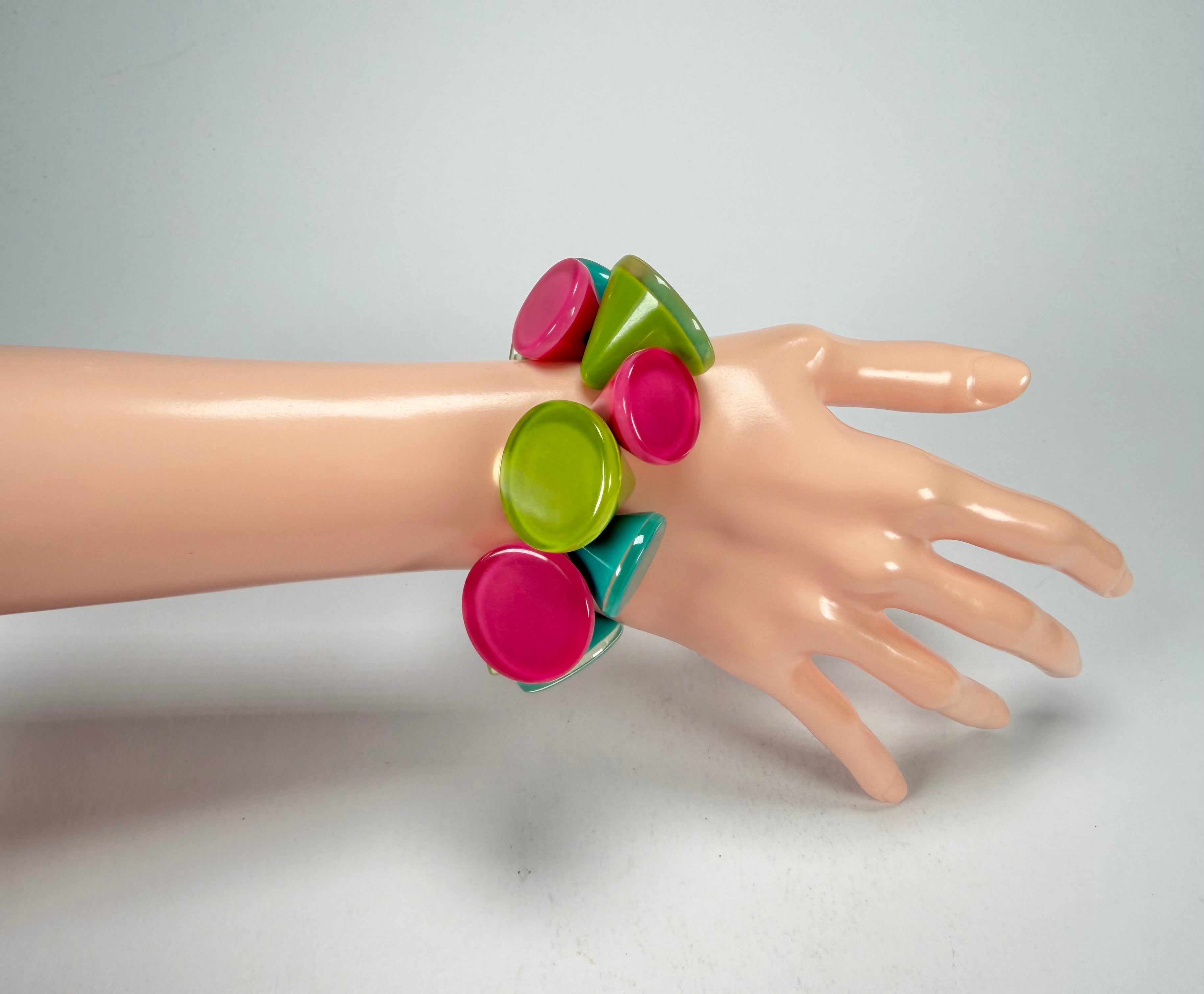 Zsiska - Joy Cool Colours Medium Resin Bracelet ( P150301TOY3Q0M )