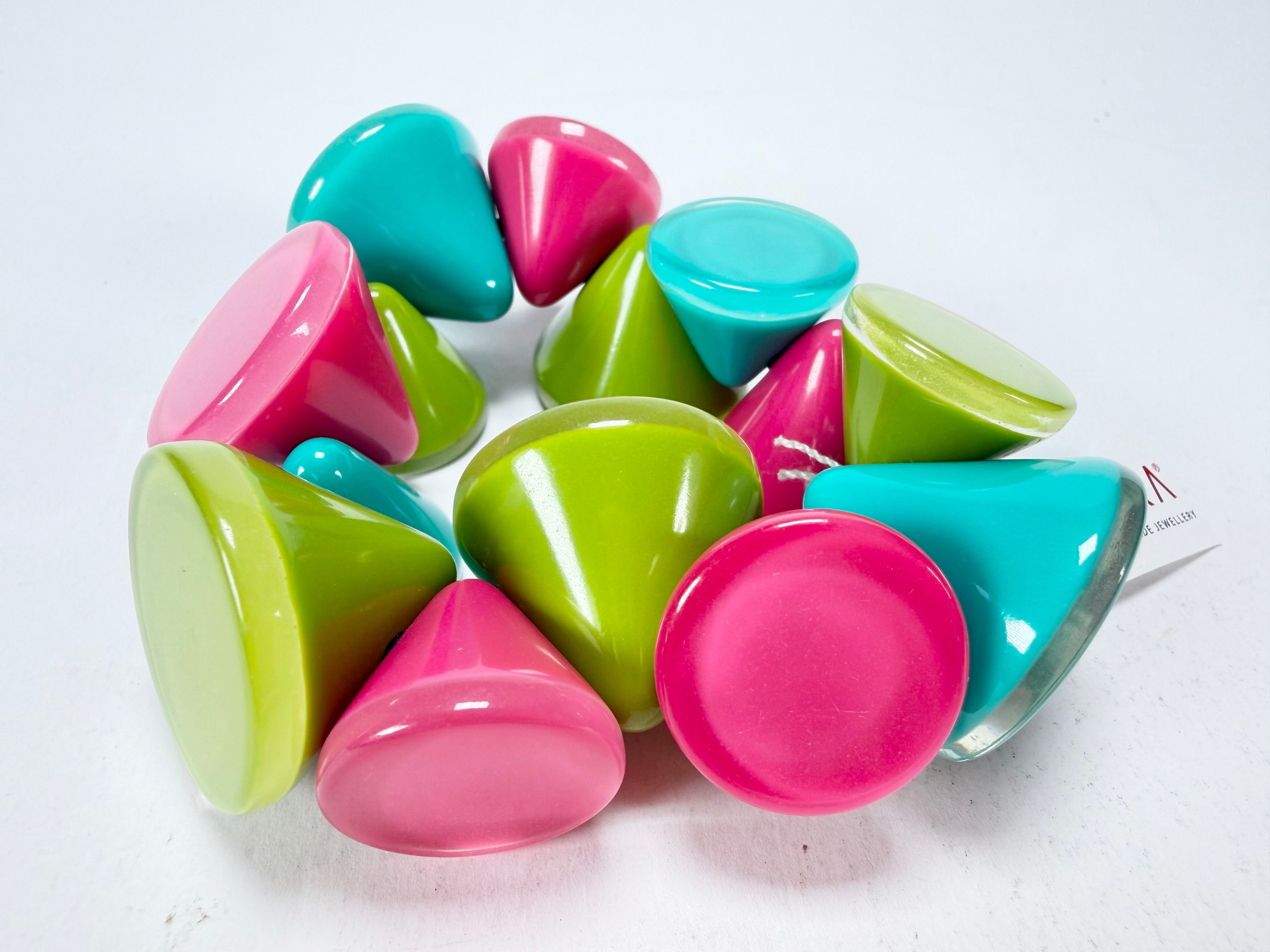 Zsiska - Joy Cool Colours Medium Resin Bracelet ( P150301TOY3Q0M )