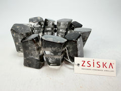 Zsiska - Emocion Marble Black Large Resin Bracelet ( 9150301MBLAQ0L )