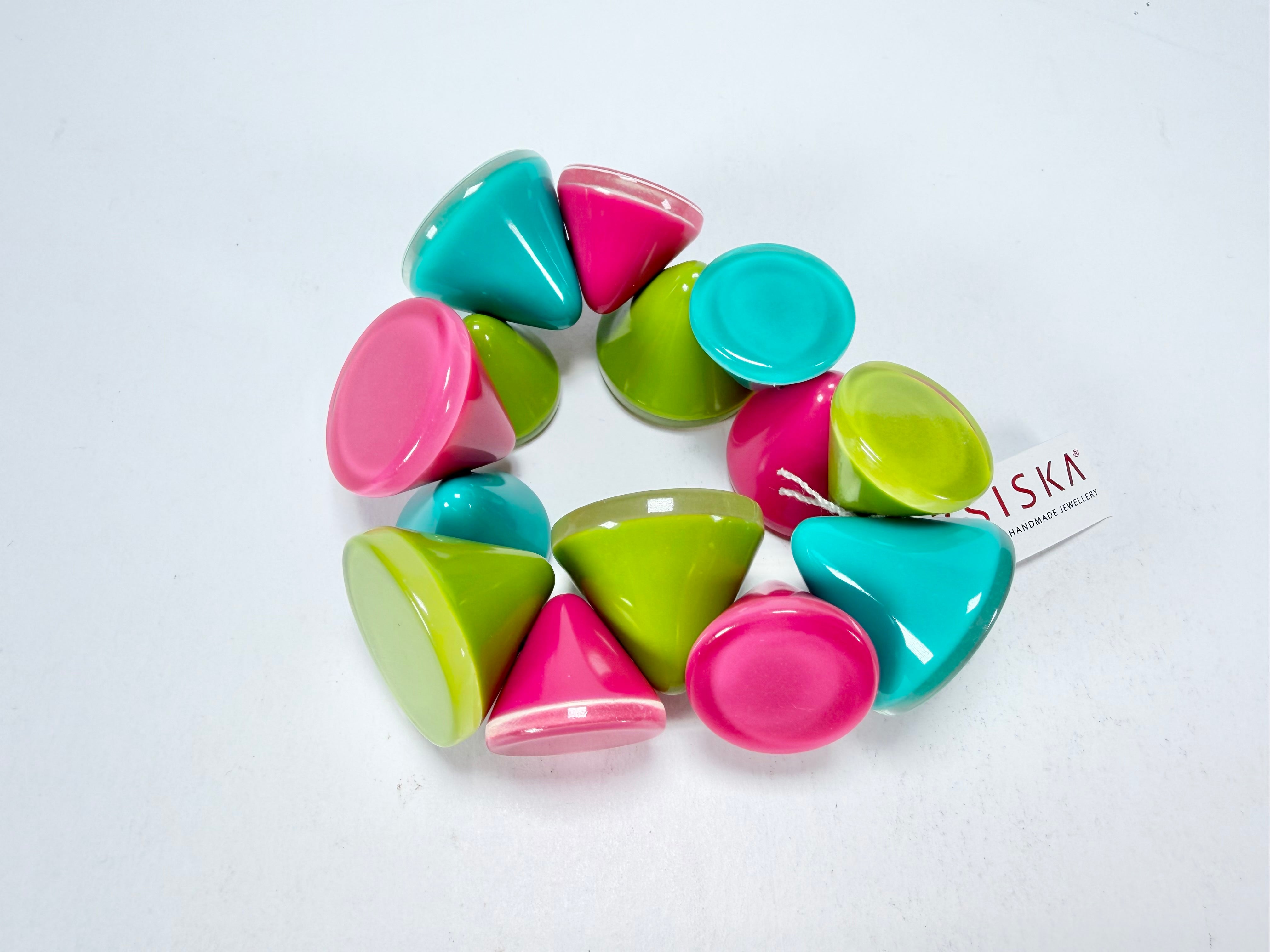 Zsiska - Joy Cool Colours Medium Resin Bracelet ( P150301TOY3Q0M )