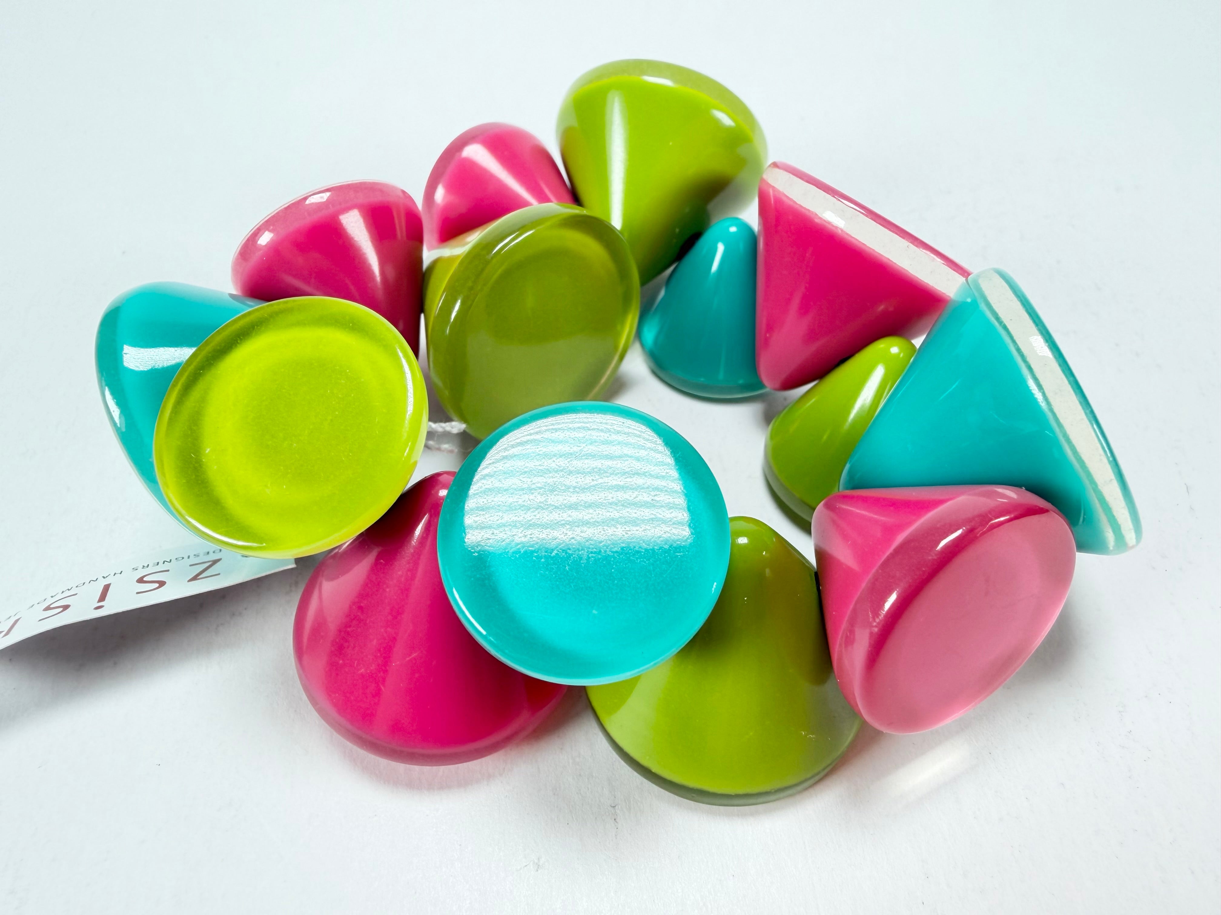 Zsiska - Joy Cool Colours Medium Resin Bracelet ( P150301TOY3Q0M )
