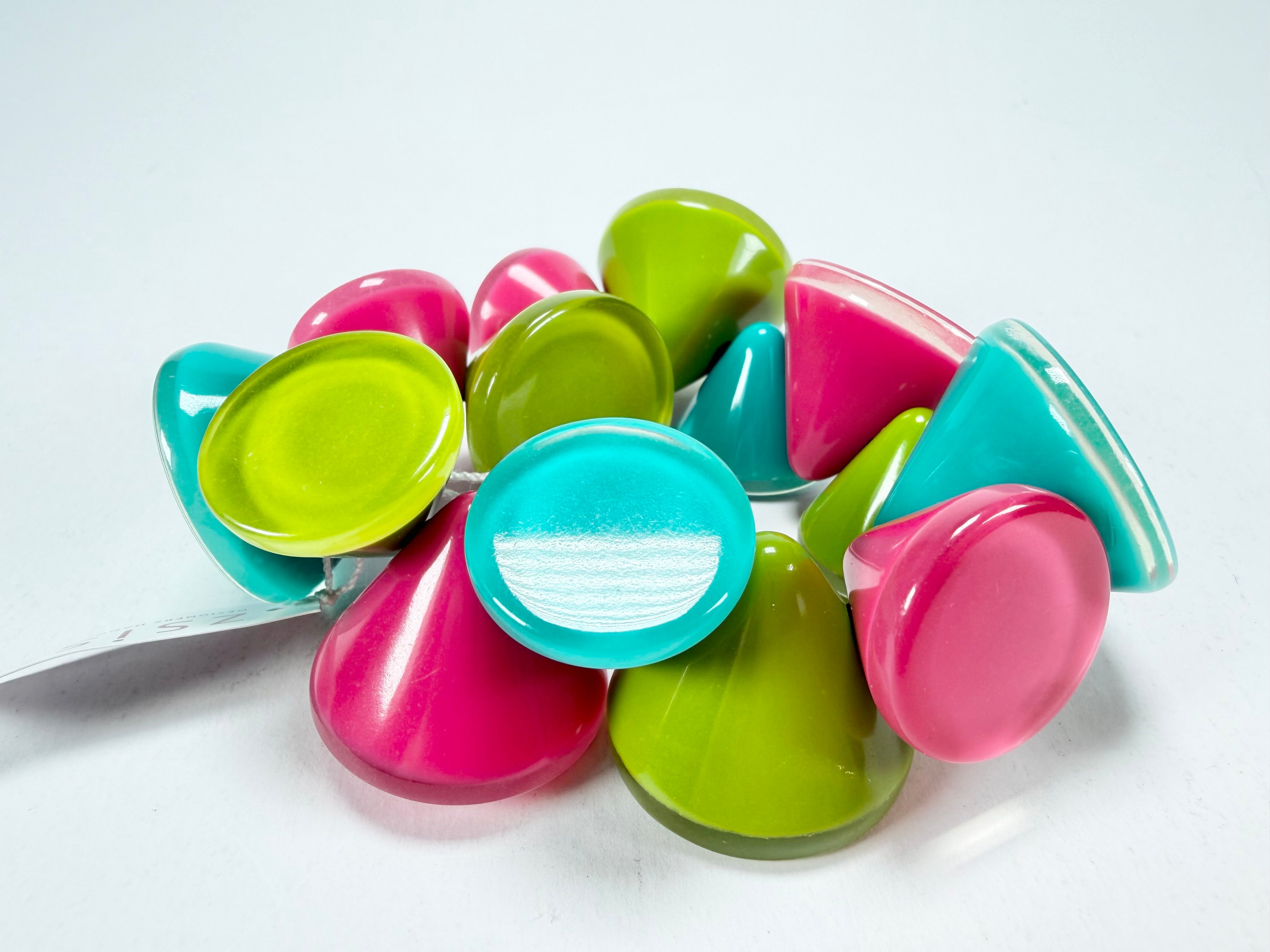 Zsiska - Joy Cool Colours Medium Resin Bracelet ( P150301TOY3Q0M )