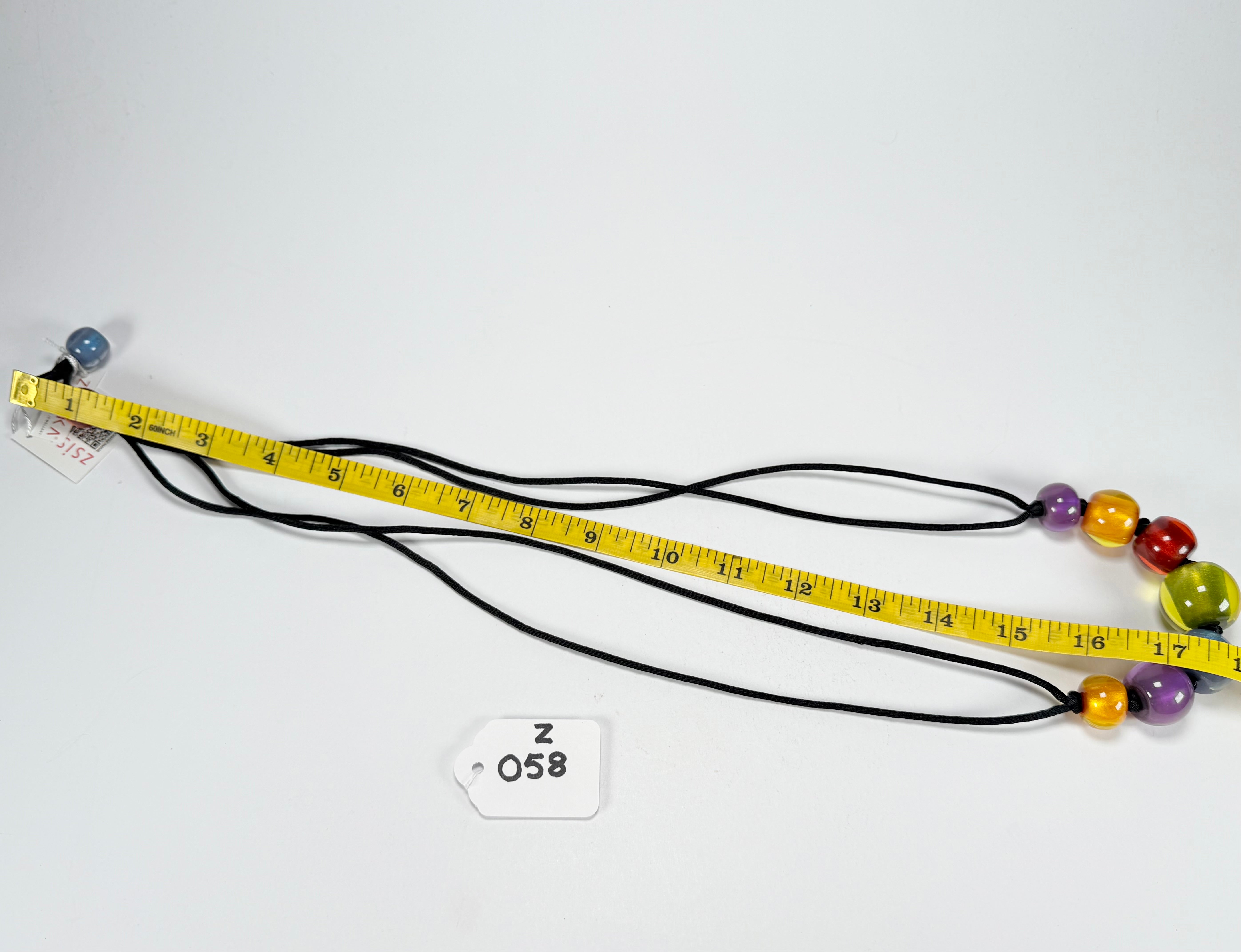 Zsiska - Colourful Beads 7 Bead New Spectrum Resin Necklace ( 40101470499Q07 )