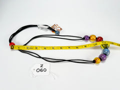 Zsiska - Colourful Beads 7 Bead New Spectrum Resin Necklace ( 40101470499Q07 )