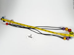 Zsiska - Colourful Beads 7 Bead New Spectrum Resin Necklace ( 40101470499Q07 )